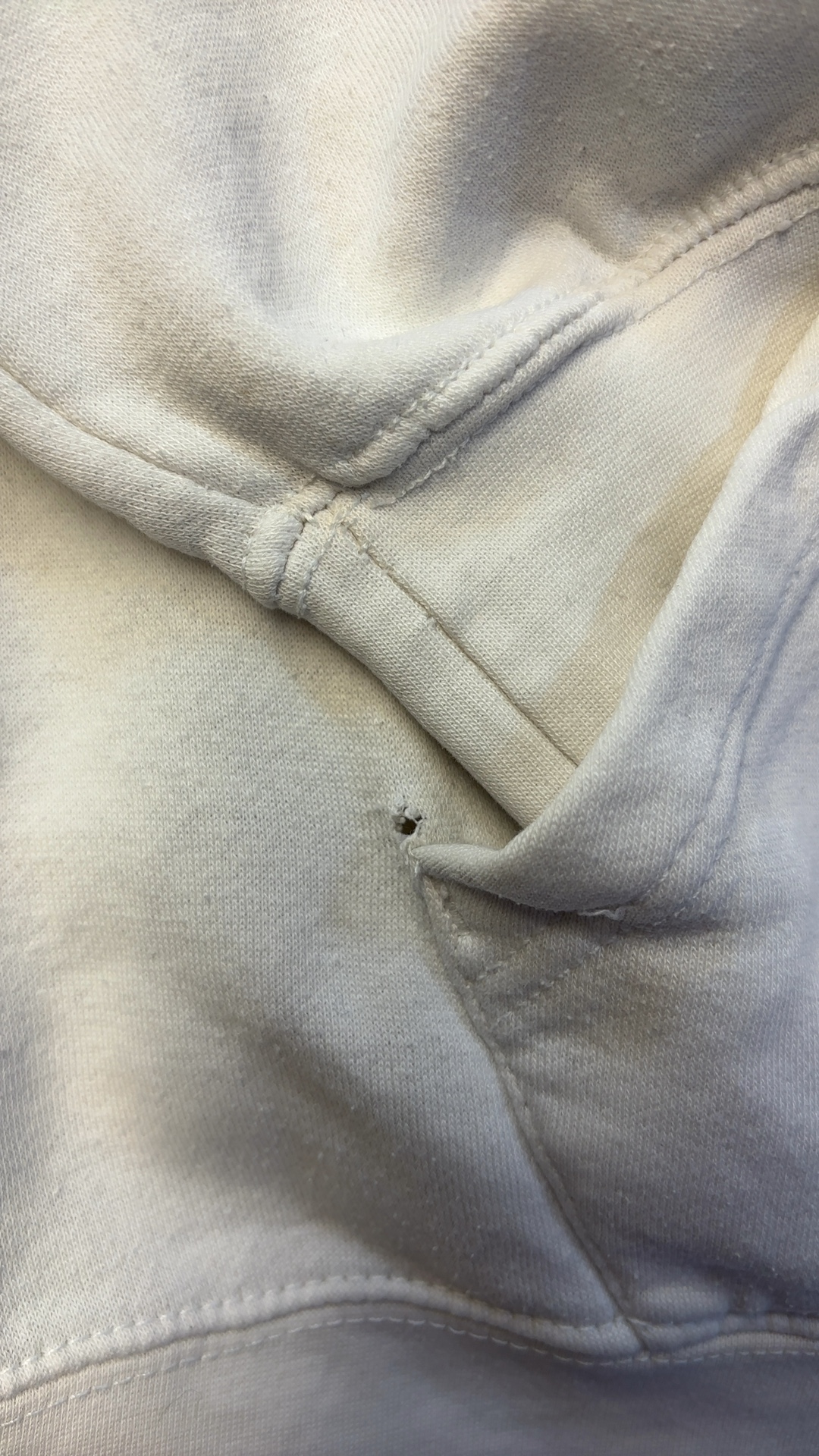 Kentucky White Hoodie Medium Cotton Polyester Blend image 7