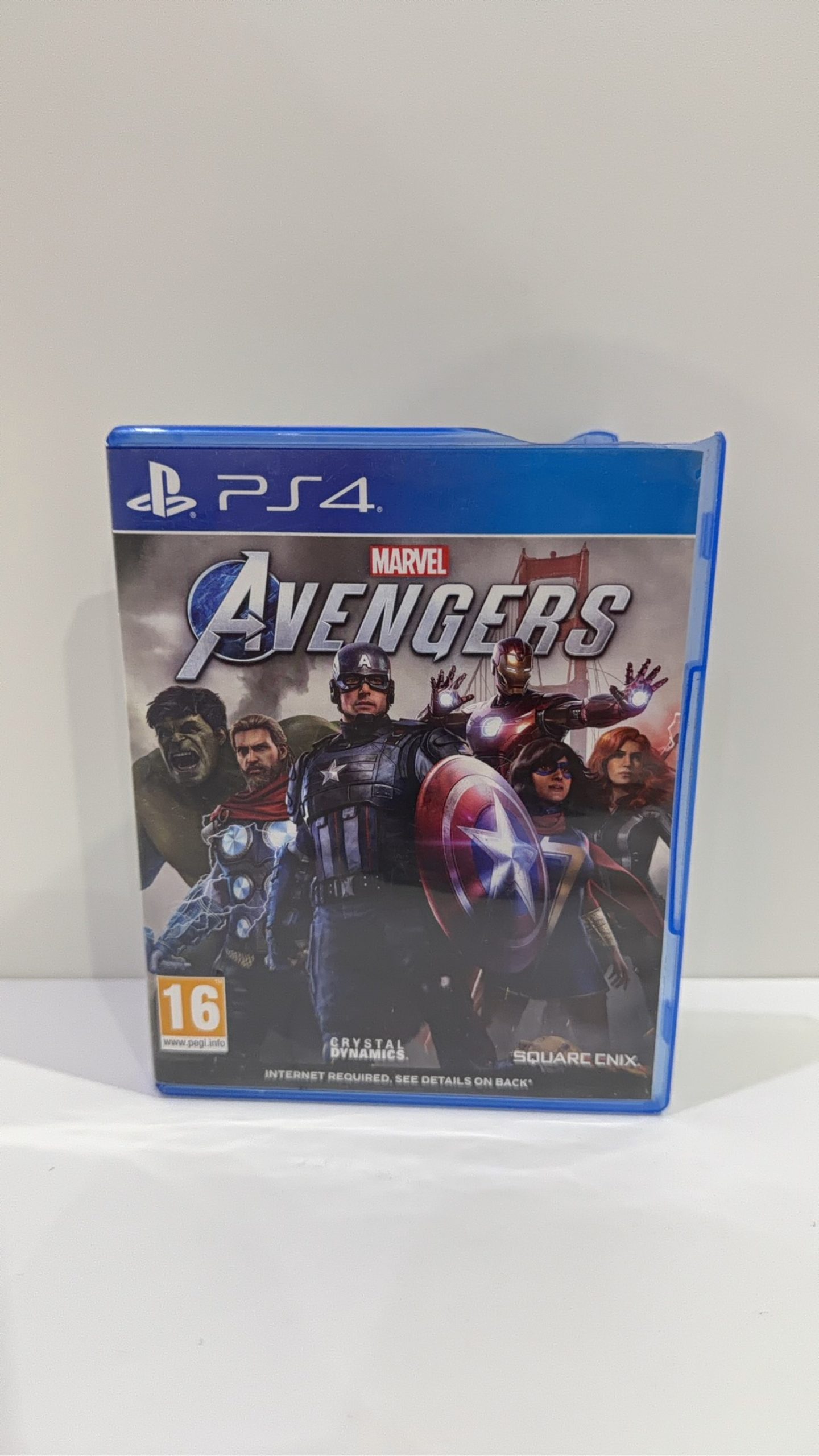 Marvel Avengers Sony PlayStation 4 PS4 PS4 Case + Disc PAL UK Tested Working VGC image 3
