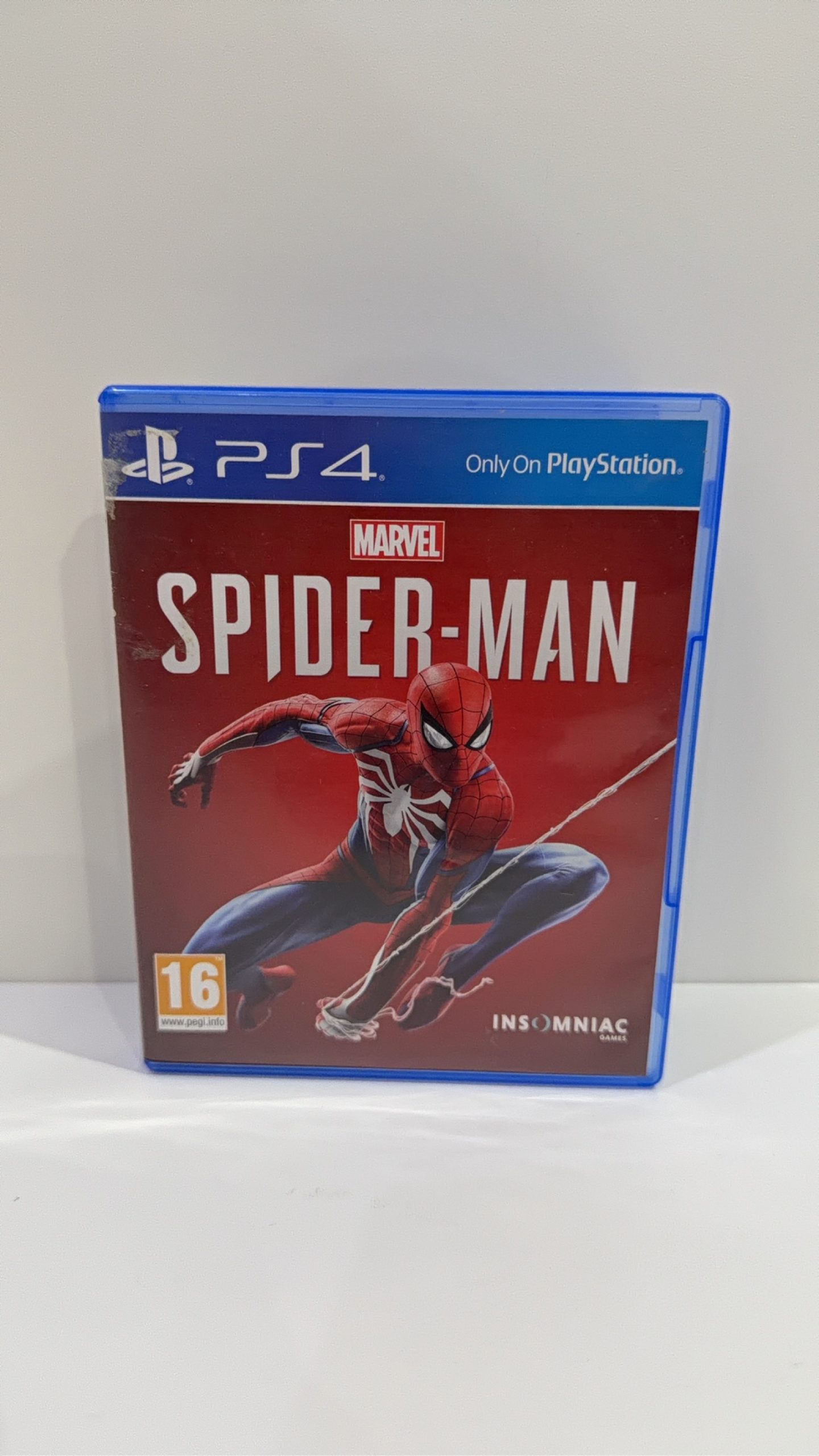 Marvel Spider-Man Sony PlayStation 4 PS4 Case + Disc PAL UK Tested Working VGC image 3