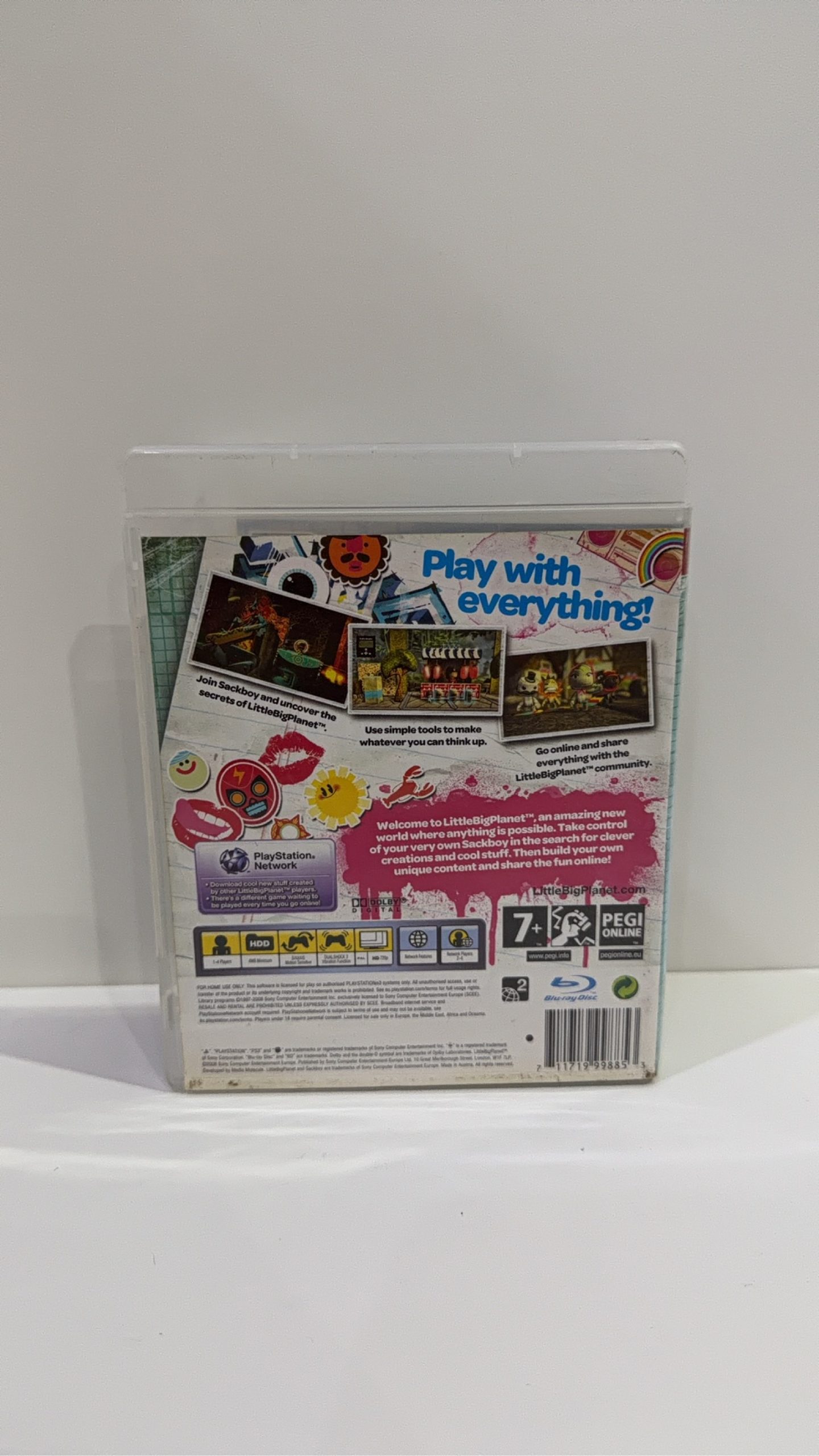 Little Big Planet Sony PlayStation 3 PS3 Complete Manual PAL UK Tested Working image 4