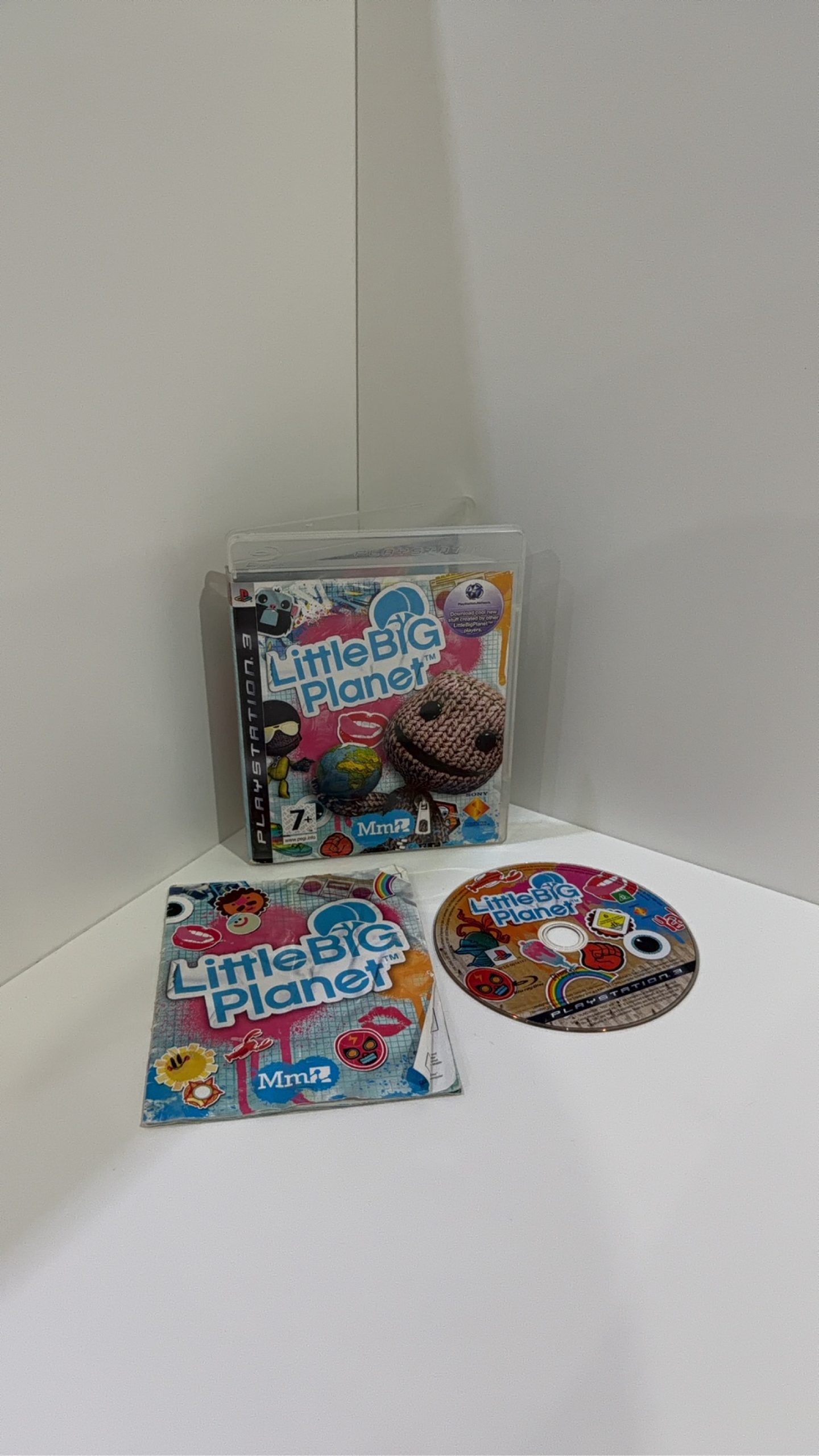 Little Big Planet Sony PlayStation 3 PS3 Complete Manual PAL UK Tested Working