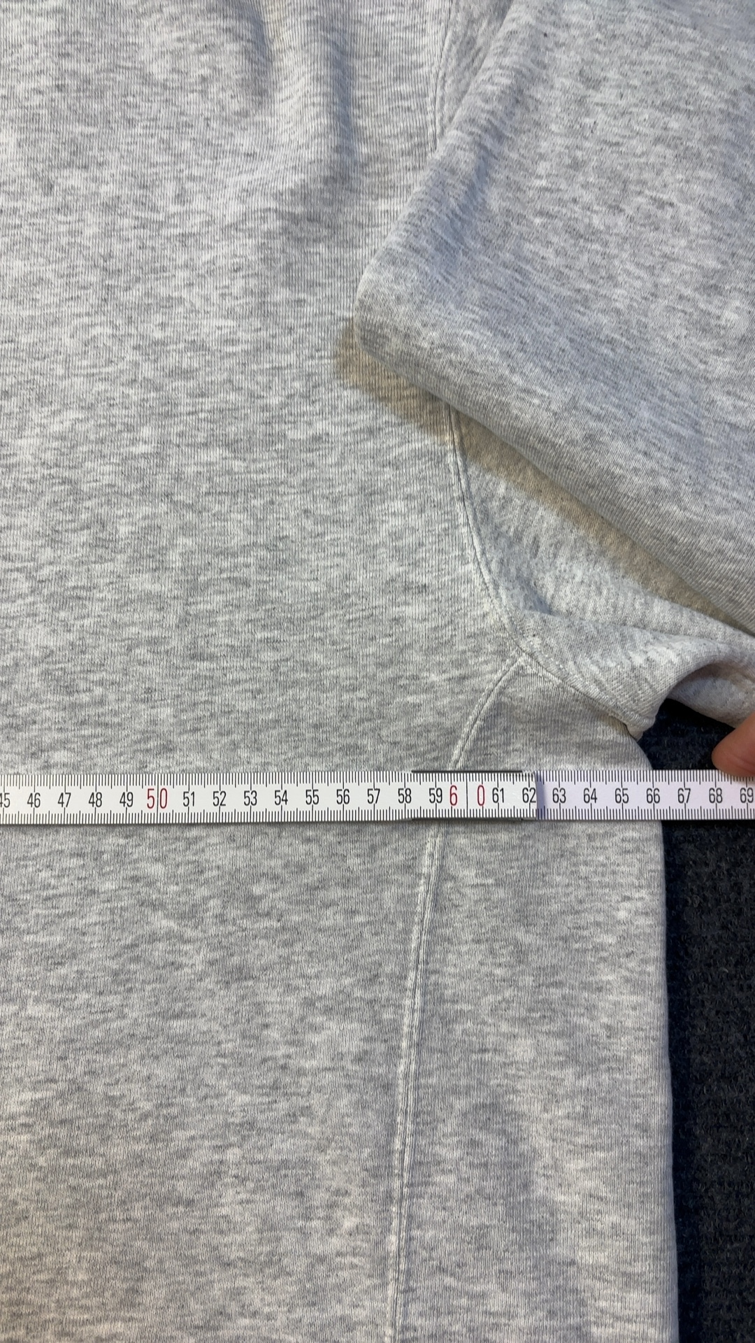 Russell Light Grey Crew Neck Sweatshirt Extra Large image 4