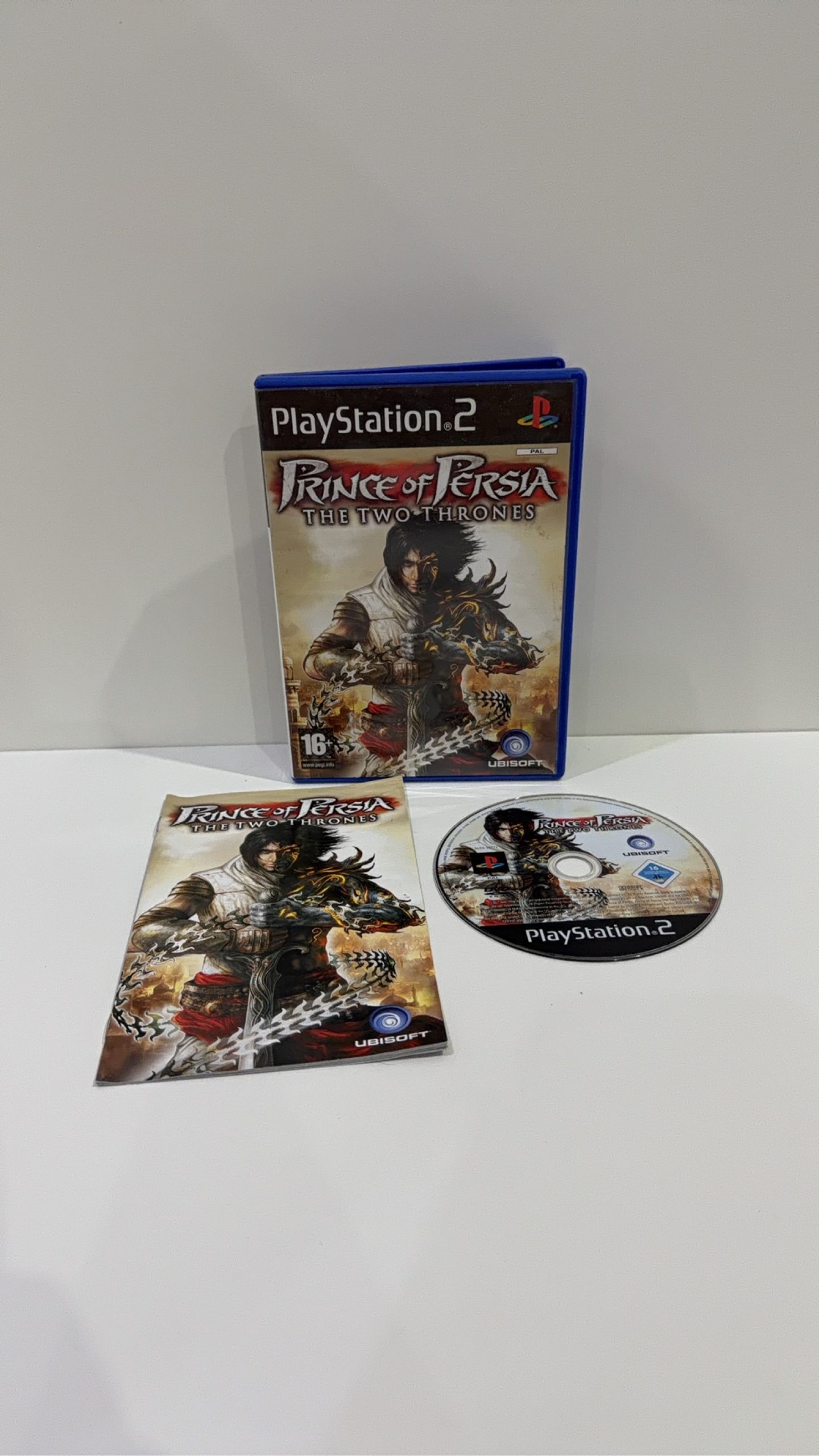 Prince of Persia The Two Thrones Sony PlayStation 2 PS2 CIB PAL UK Tested VGC