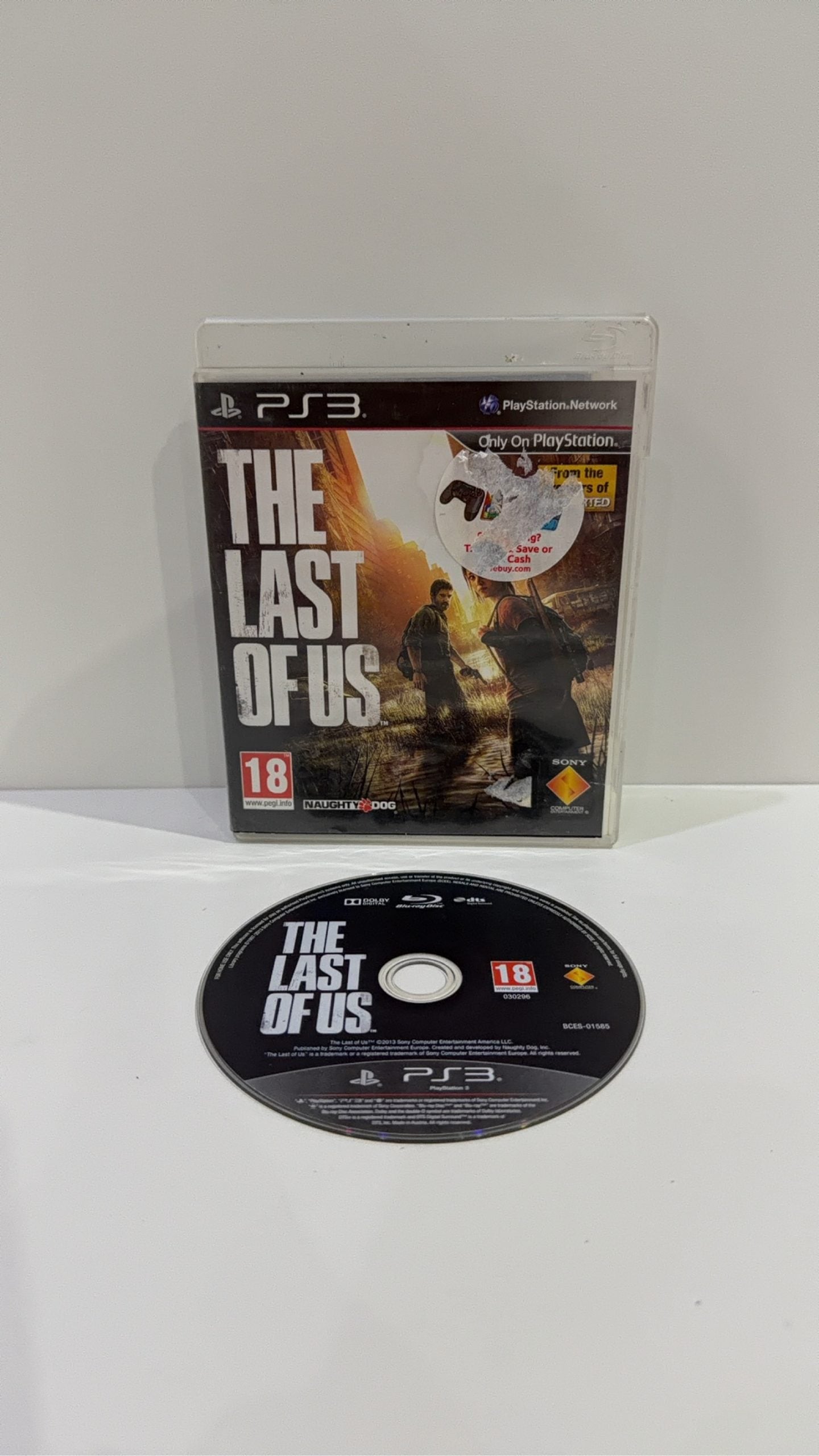 The Last of Us Sony PlayStation 3 PS3 Case + Disc PAL UK Tested Working VGC