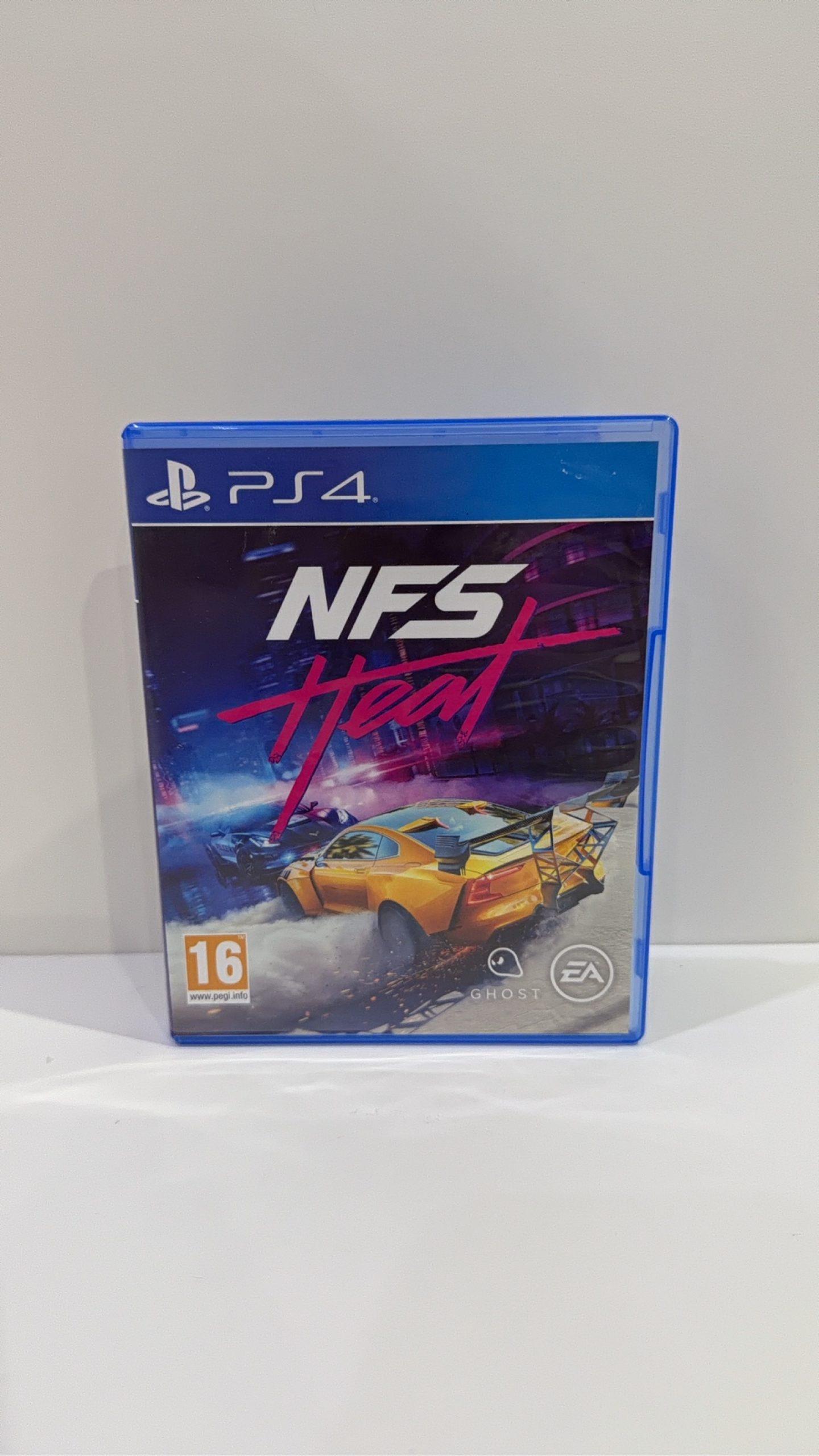 NFS Heat Sony PlayStation 4 PS4 Case + Disc PAL UK Tested Working VGC image 3