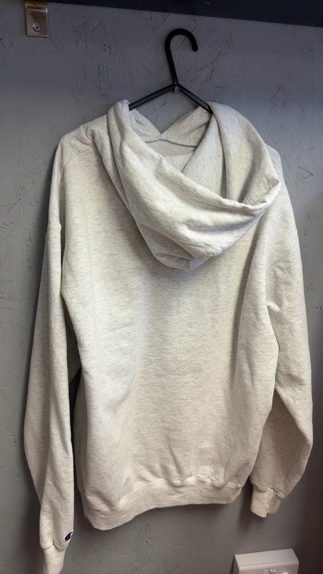 Champion Grey Newton South Baseball Hoodie Large good condition image 2