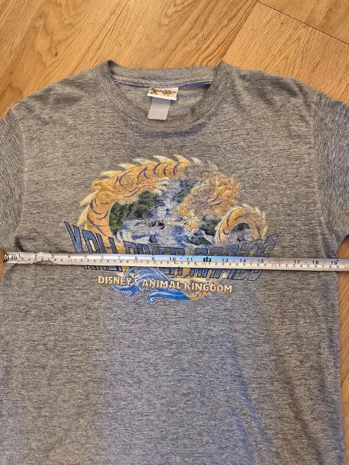 Vintage Disney Grey Kali River Rapids T-Shirt Medium image 2
