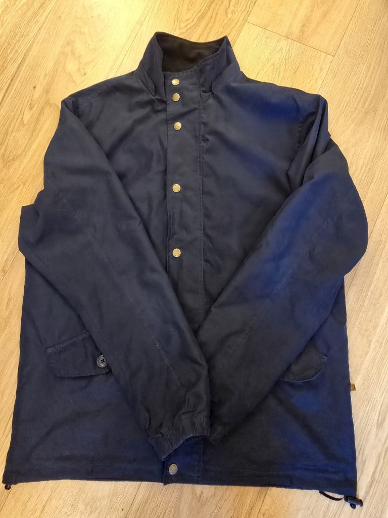 Farah Classic Navy Men's Jacket Medium Fleece Lined