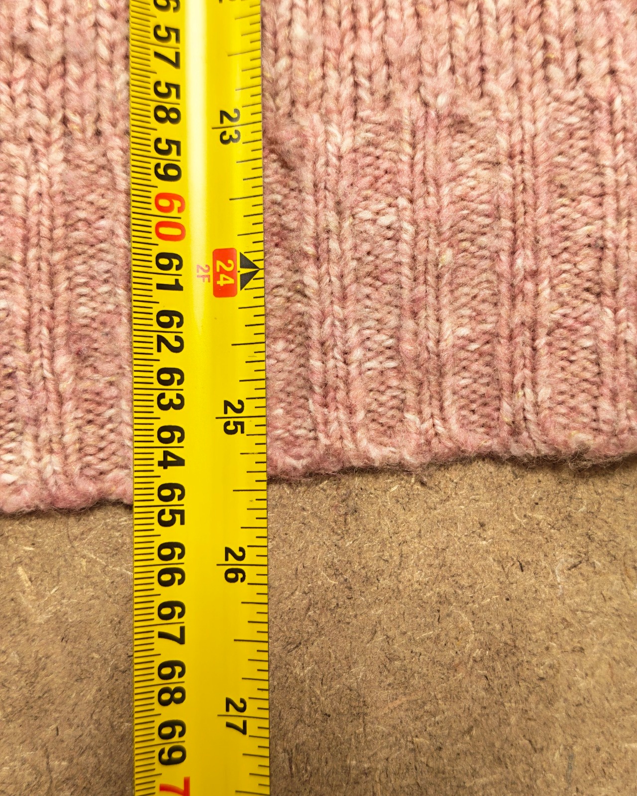 L.L.Bean Women's Pink Shawl Collar Sweater Large-Regular Wool Blend image 5