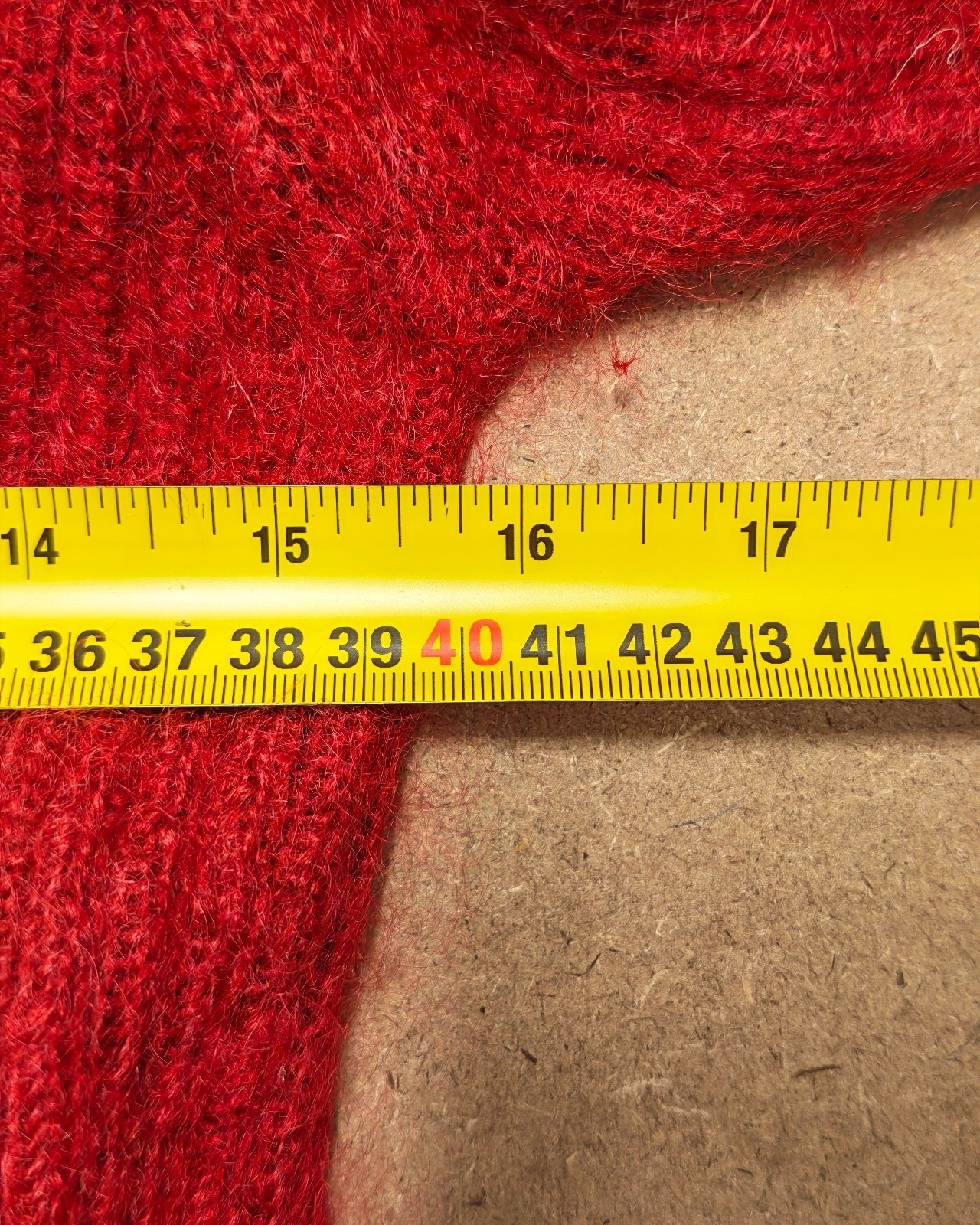 InWear Red Mohair Blend Soft Jumper Medium image 5