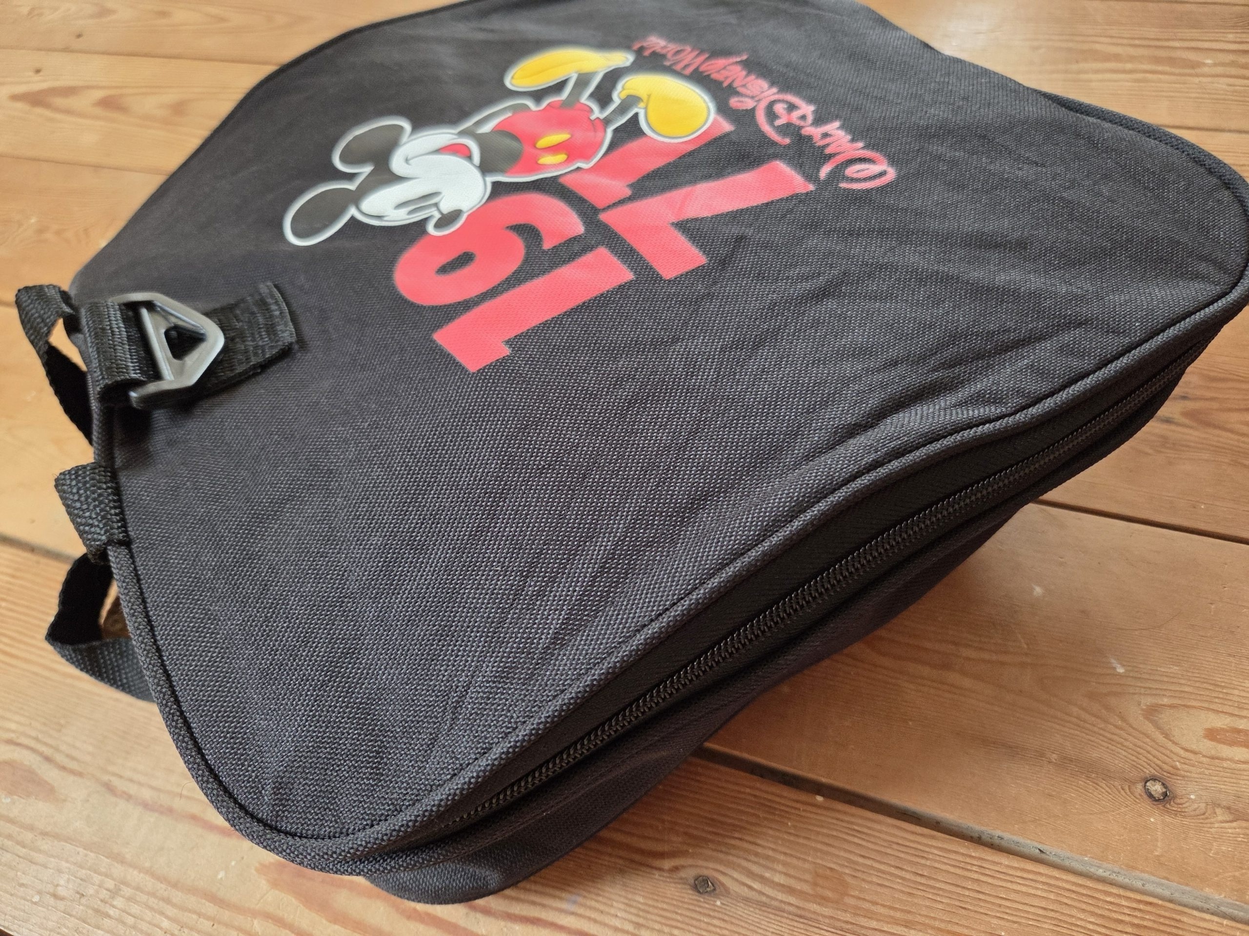 Official Disney Parks Walt Disney World 1971 Mickey Mouse Collapsible Duffle Bag image 3