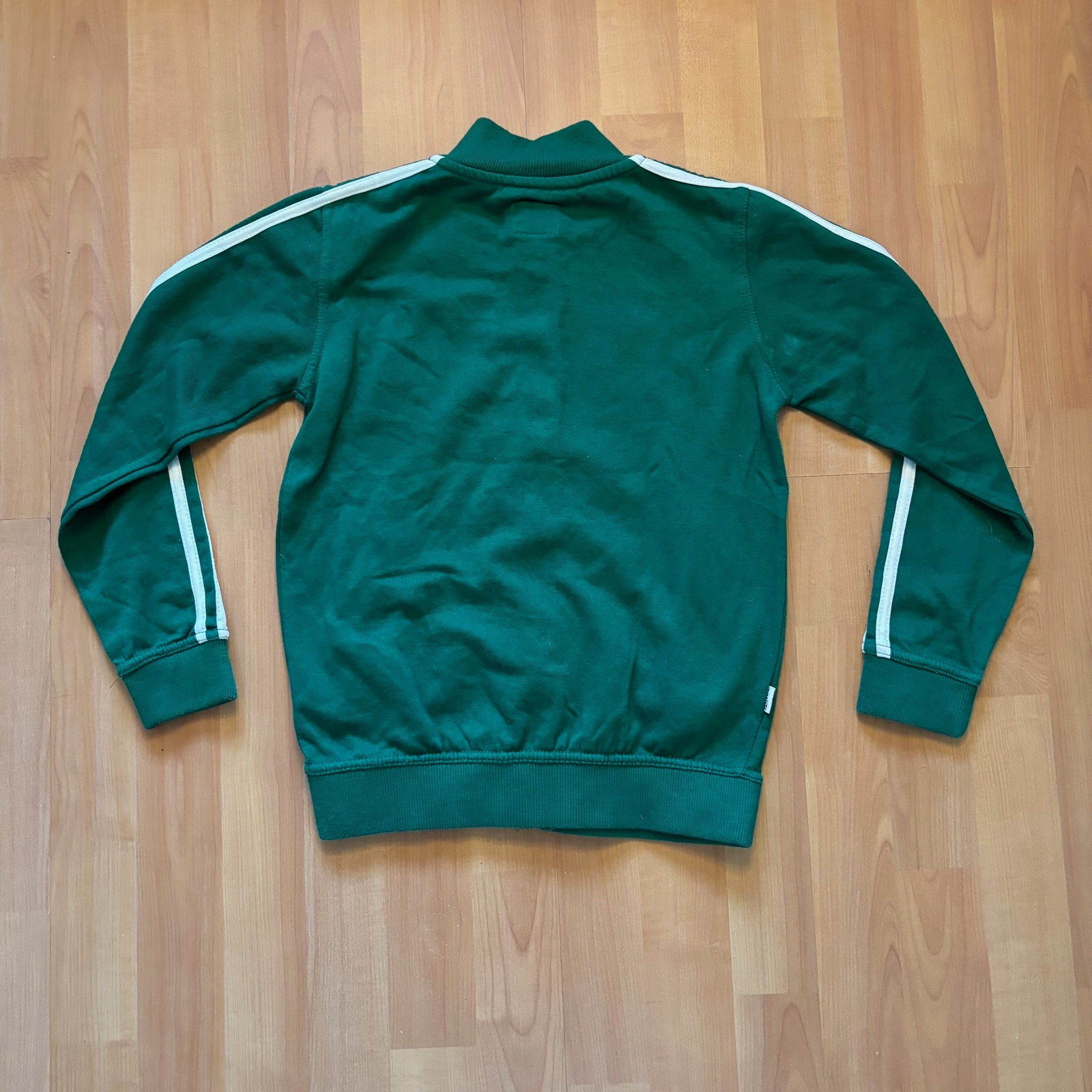 Vintage Teranova Green & White Baseball Sweatshirt XS image 3