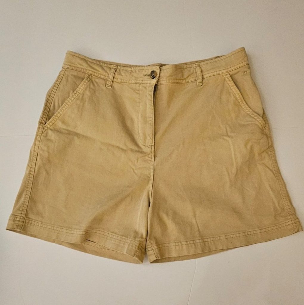 Next Beige Casual Shorts UK 16 Women's