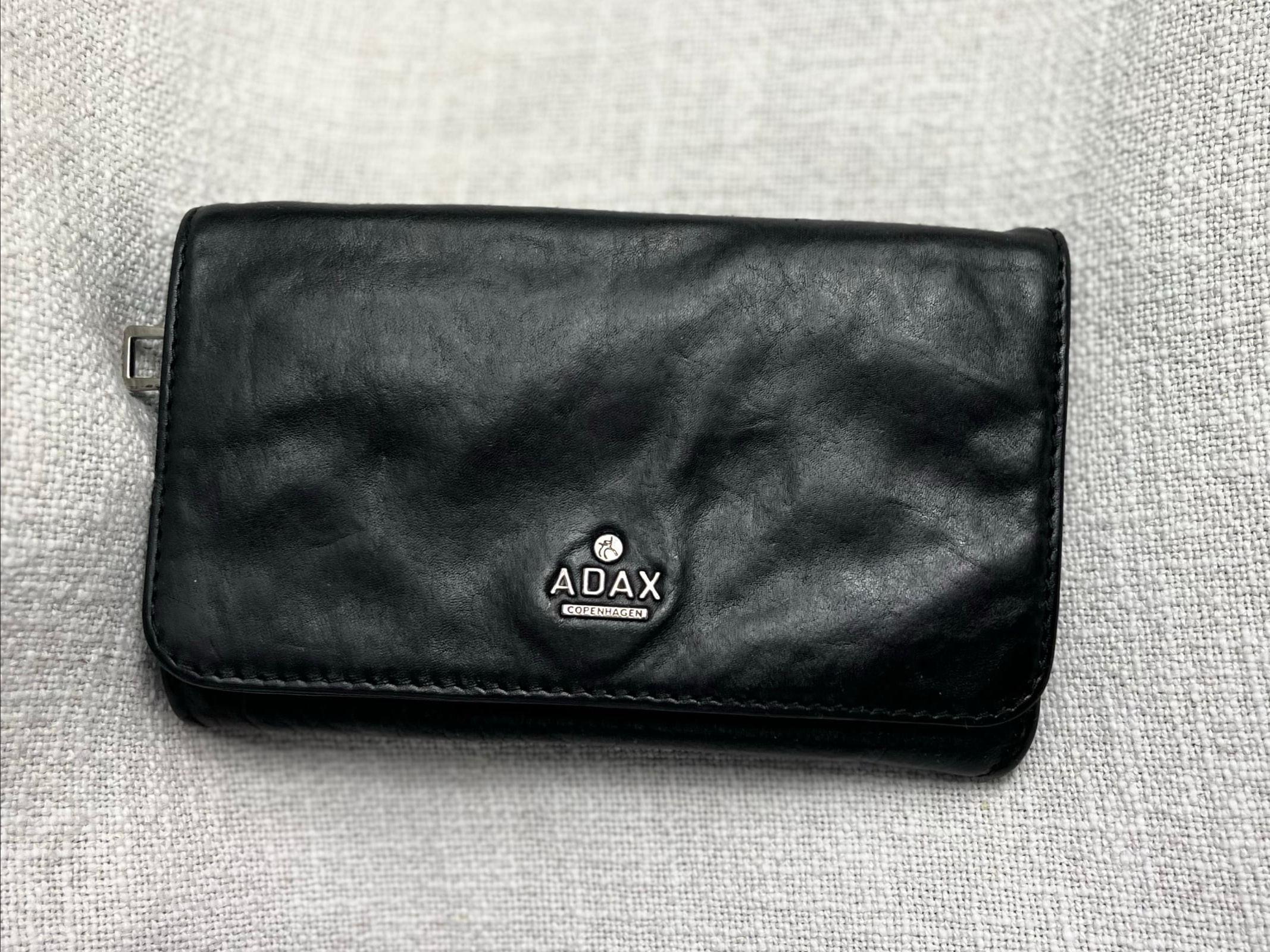 Adax soft leather wallet Echtleder Geldbörse scandi minimalist quiet luxury