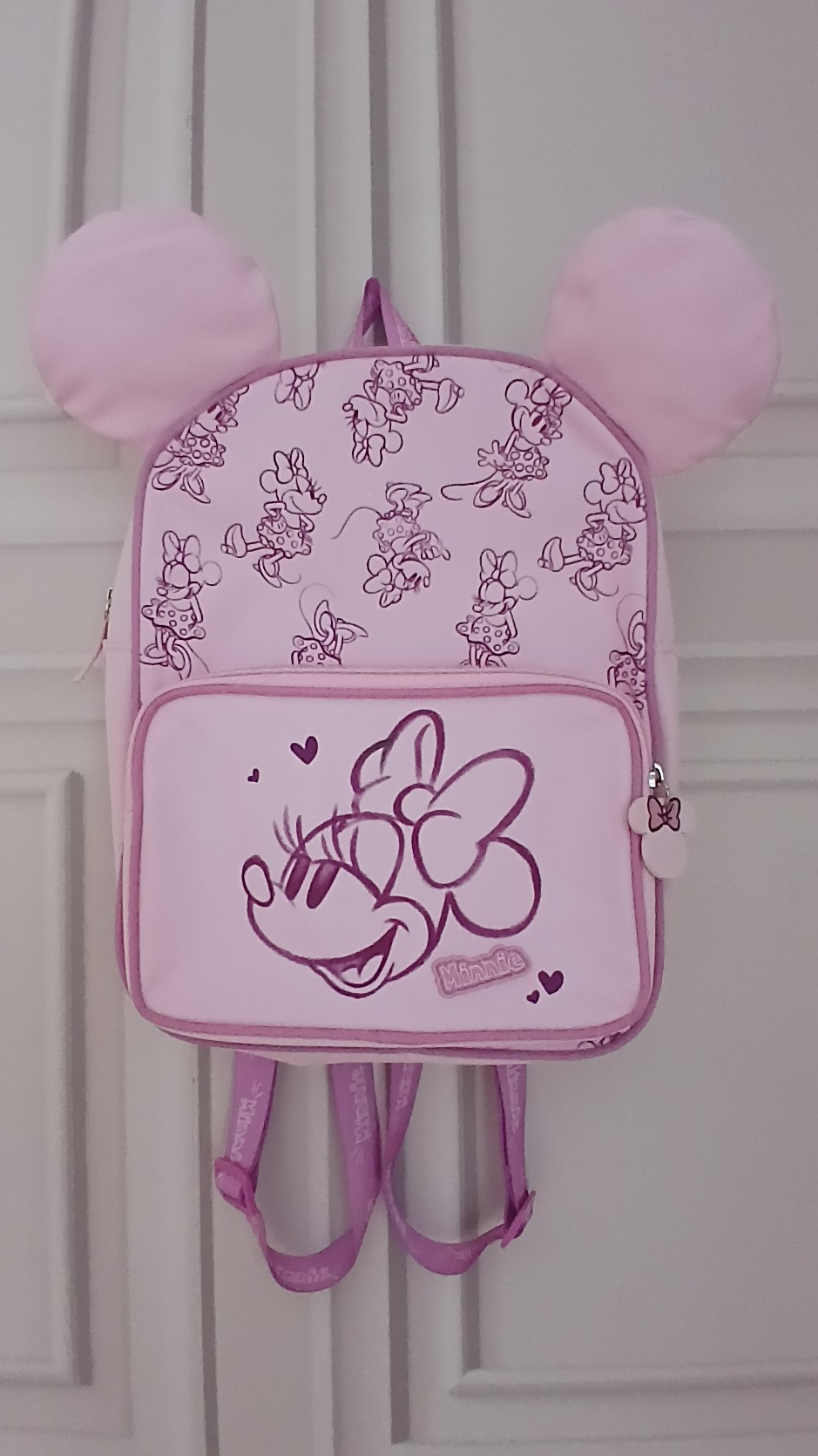 Disney Minnie Mouse Pink Kids' Backpack with Ears