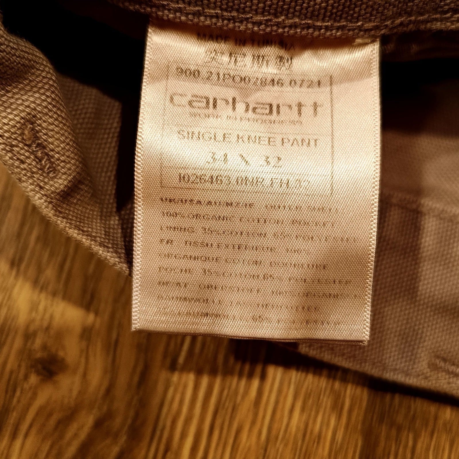 Carhartt Lavender Single Knee Work Pants 34 x 32 Distressed image 3