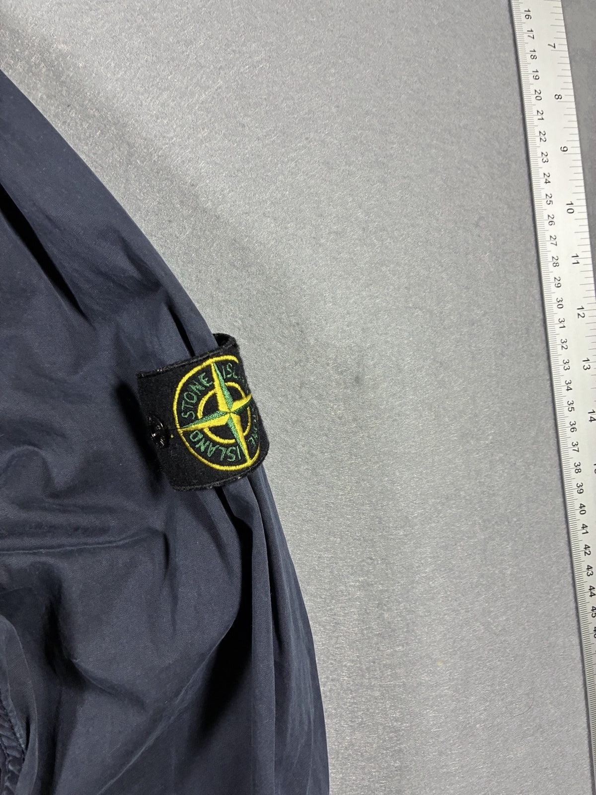 Stone Island Navy Blue Cotton Overshirt Small Brand New image 3