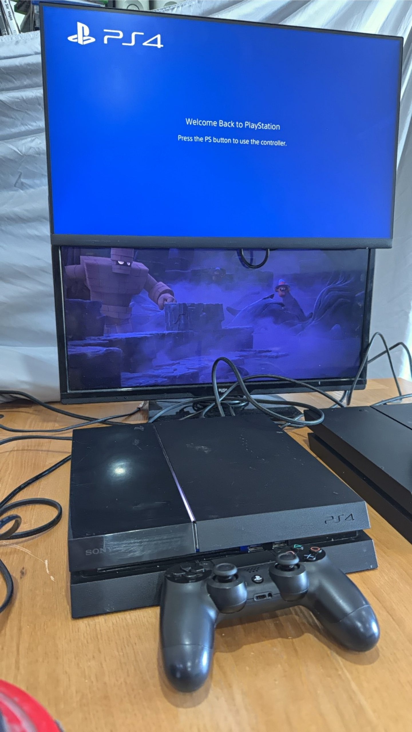 PS4 Console PlayStation 4 Black 500GB Official Dualshock 4 Contoller - Tested image 8