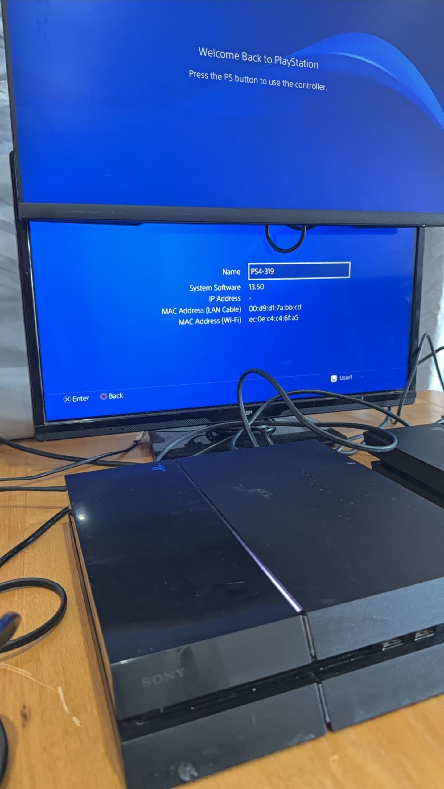 PS4 Console PlayStation 4 Black 500GB Official Dualshock 4 Contoller - Tested image 10