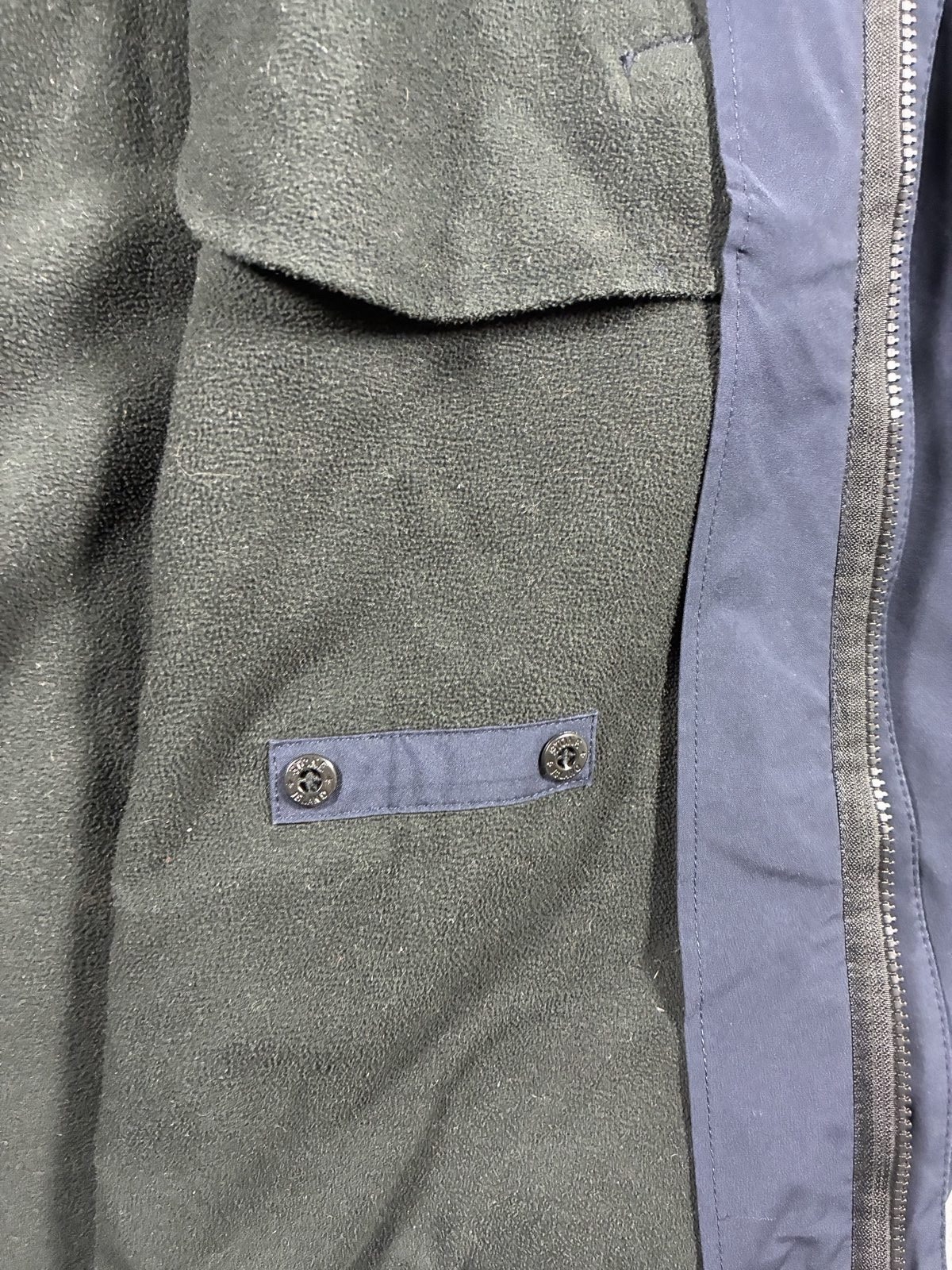 Stone Island Navy Blue Casual Jacket Large With Badge image 9
