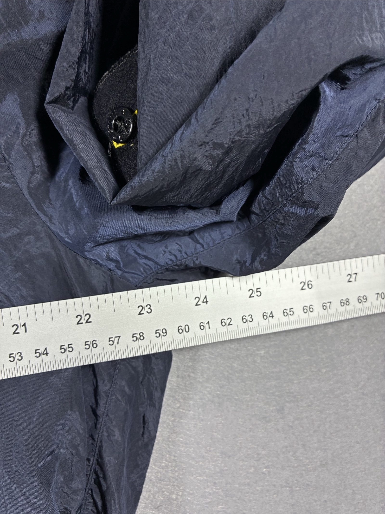 Stone Island Navy Nylon Jacket XL with Arm Badge image 8