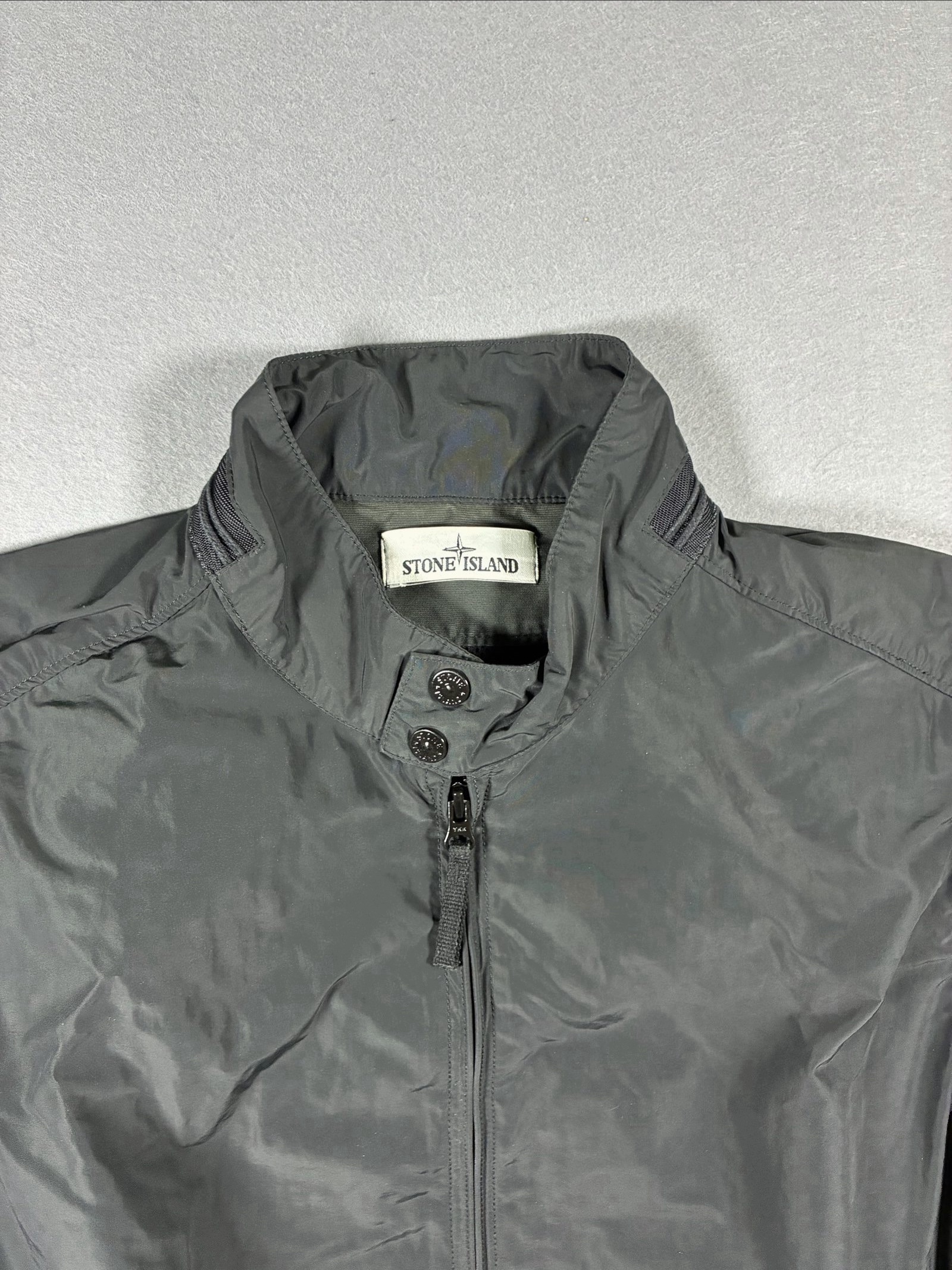Stone Island Black Micro Reps Lightweight Jacket Medium image 2