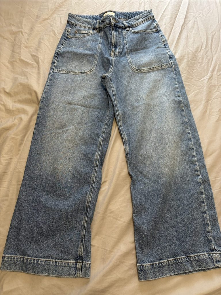 White Stuff Women Blue Denim Jeans UK 10 Light Wash