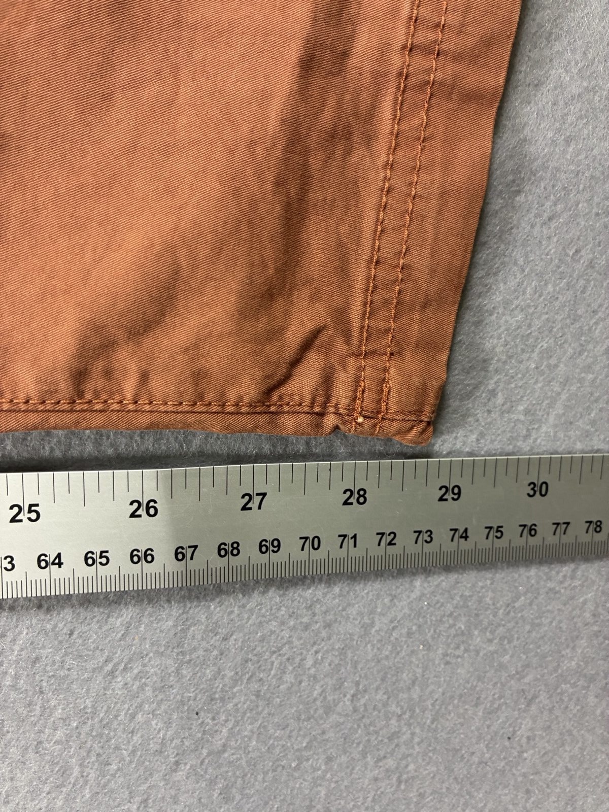 Stone Island Orange Cargo Trousers W29 type RE-T Cotton image 9
