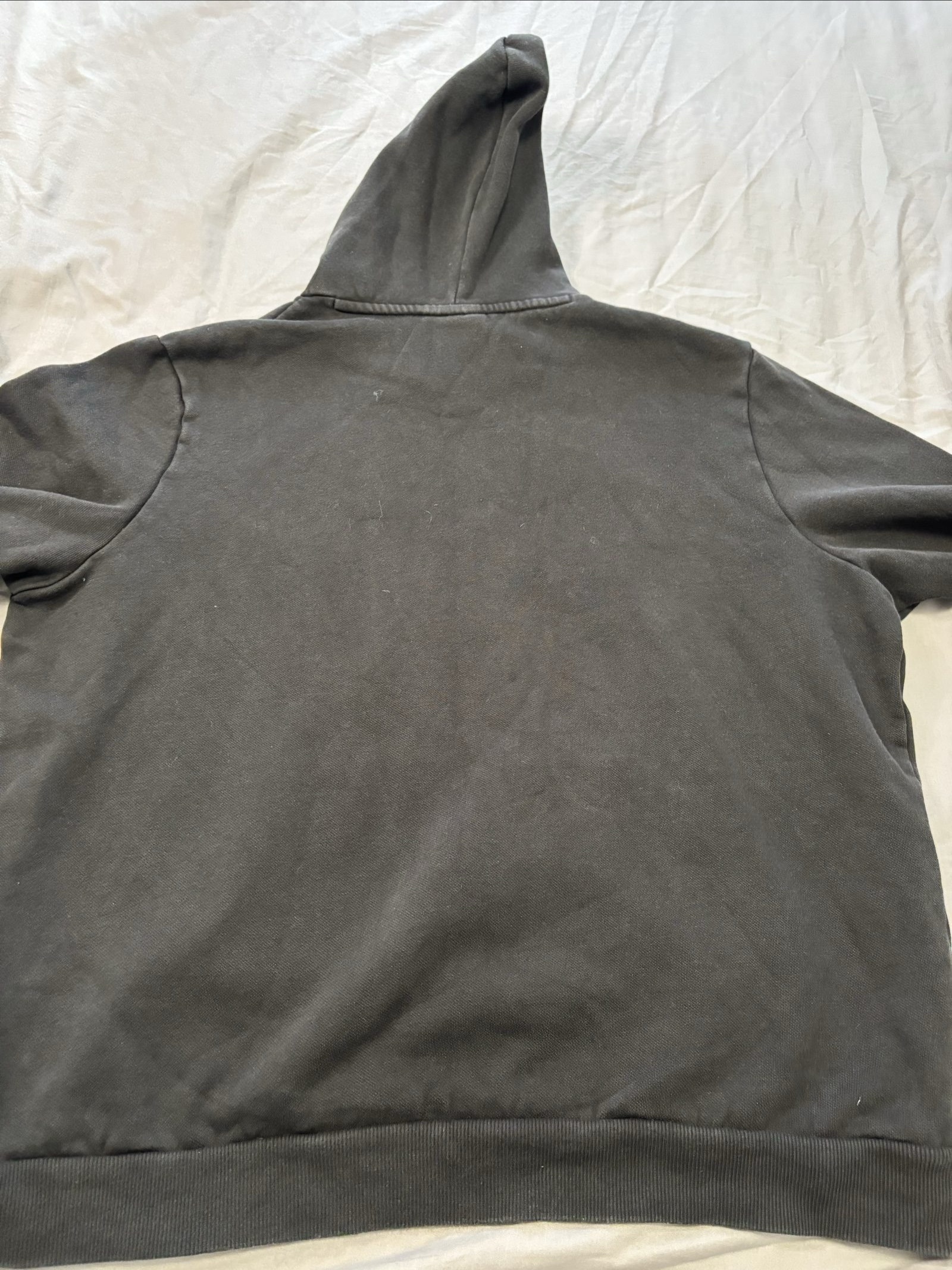 Puma Black Men's Hoodie Large Logo Print Large image 5
