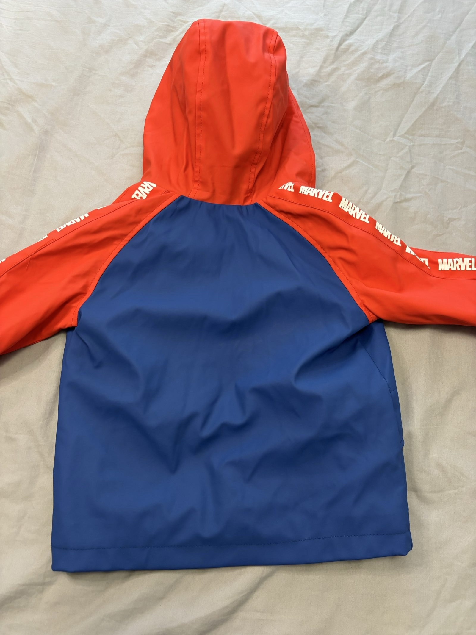 Marvel Kids Red & Navy Spider-Man Hooded Jacket 2-3 Years image 5