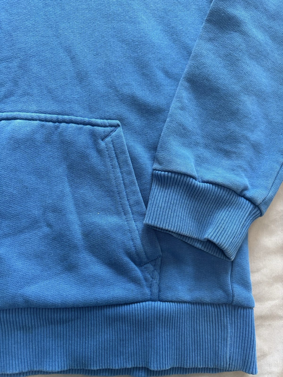 Lacoste Blue Cotton Blend Hoodie Kids 10 image 2
