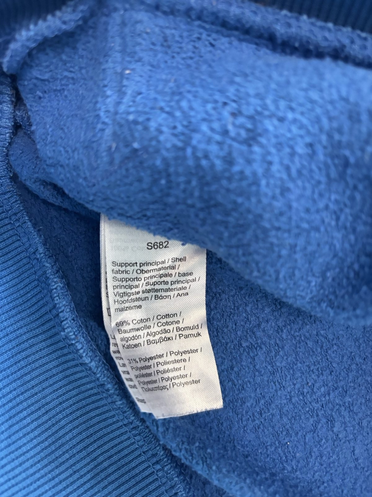 Lacoste Blue Cotton Blend Hoodie Kids 10 image 5