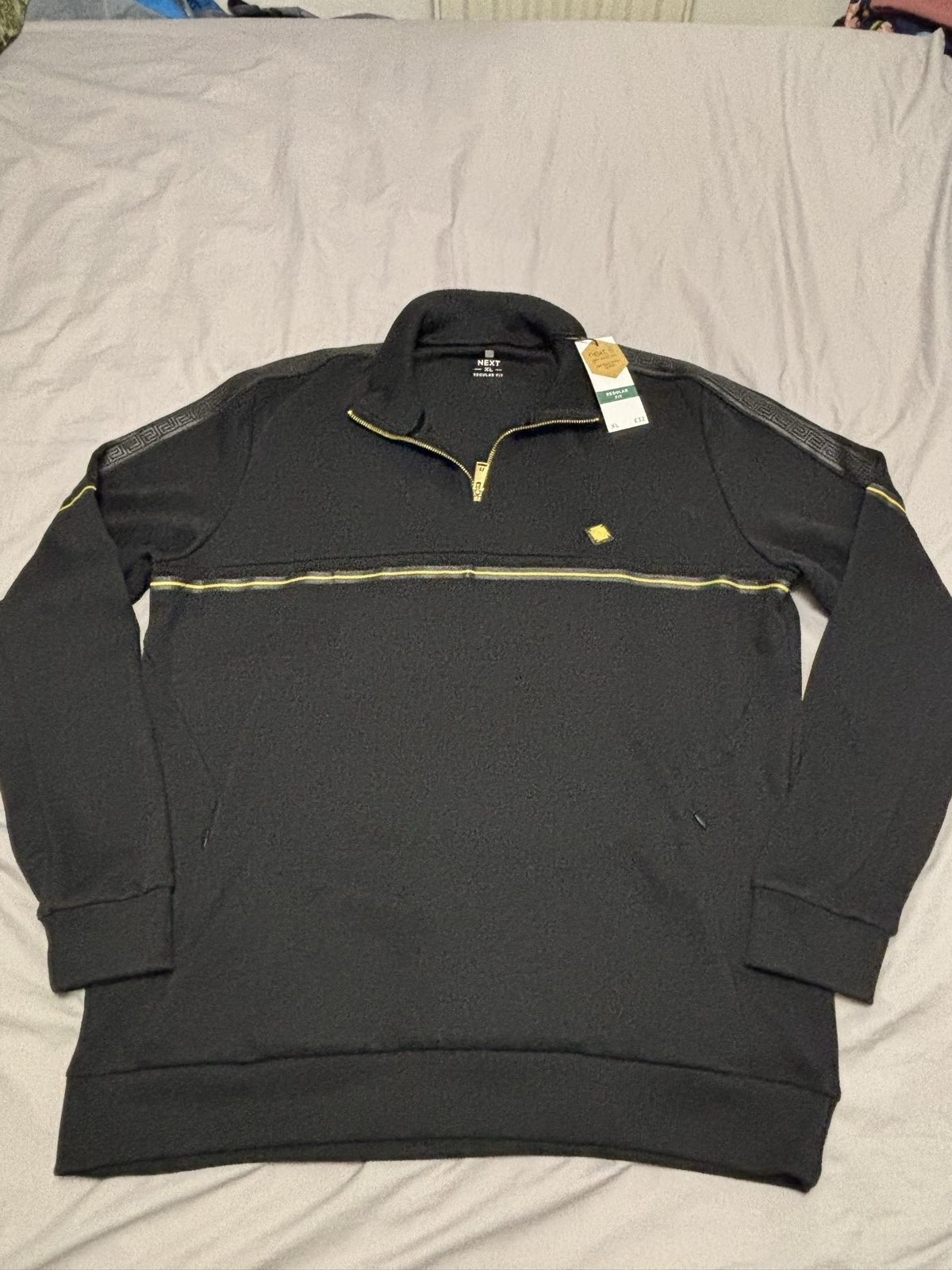 Next Black Regular Fit Sweatshirt XL