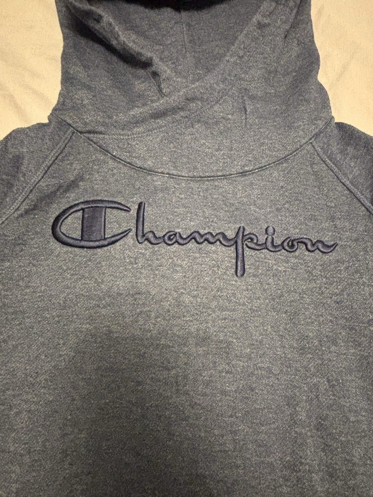 Champion Men's Grey Heritage Fit Hoodie Small image 2