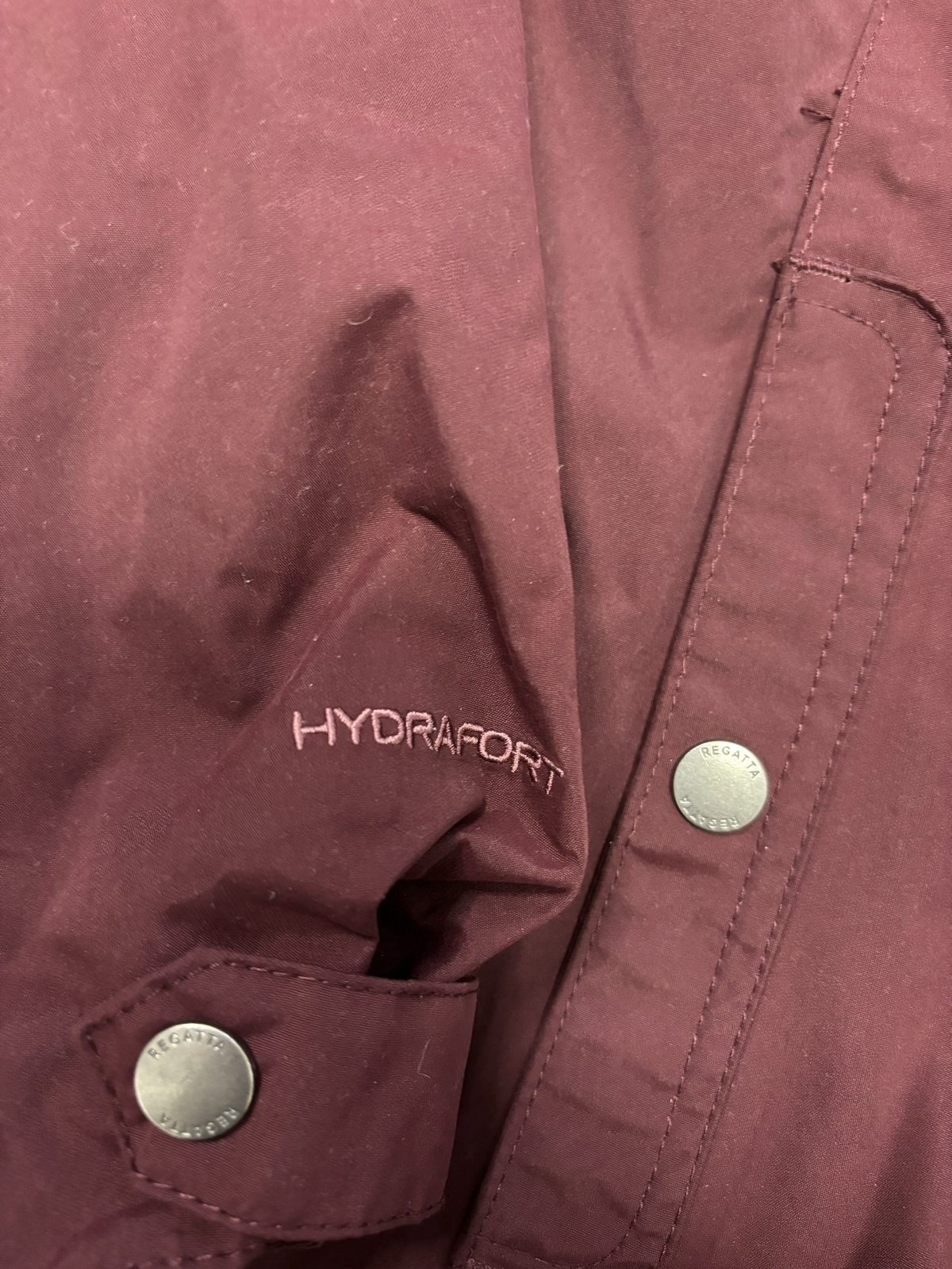Regatta Women's Burgundy Waterproof Hydrafort Parka Jacket 12 image 2