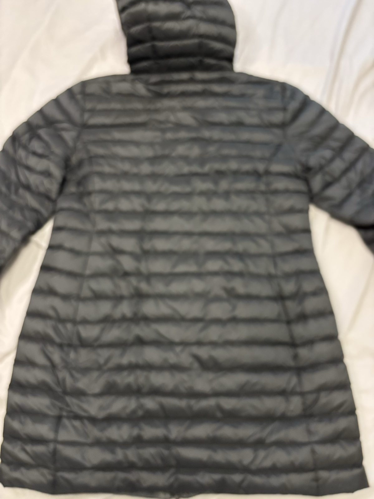 Peter Storm Black Hooded Puffer Coat Size 14 image 4