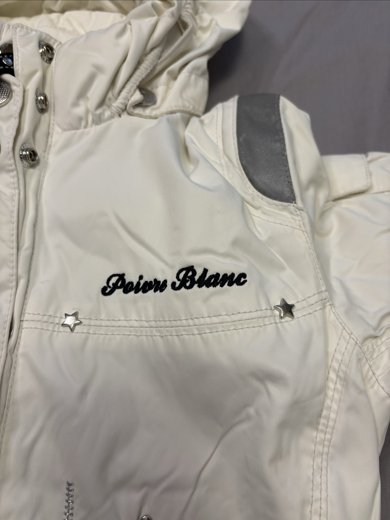 Poivre Blanc Girls' White & Brown Ski Set Age 4-5 Years image 3