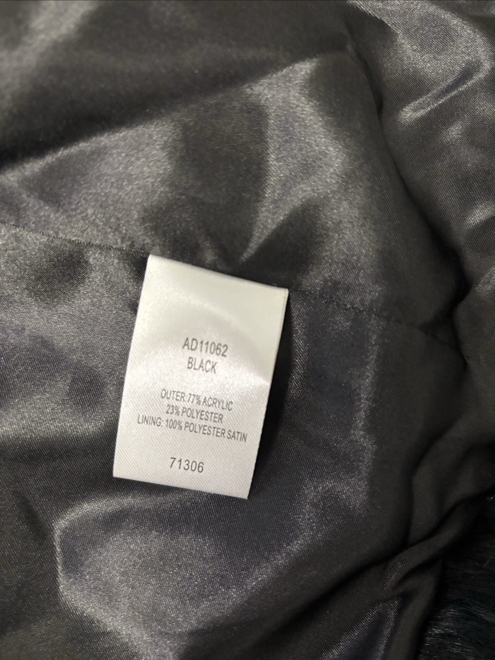 Cotton Traders Black Faux Fur coat 18 image 4