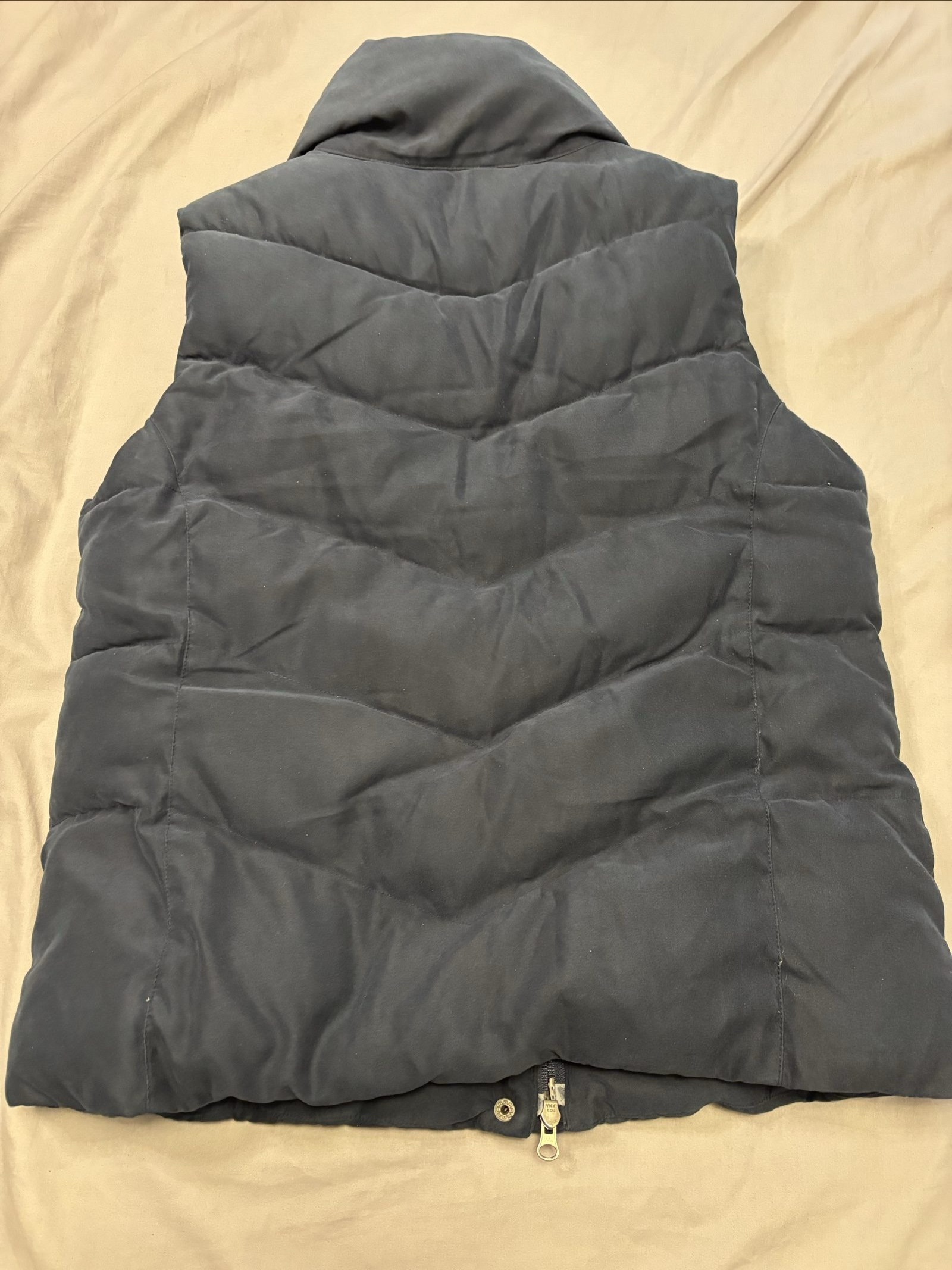 Joules Navy Blue Puffer Gilet Large/14 image 5