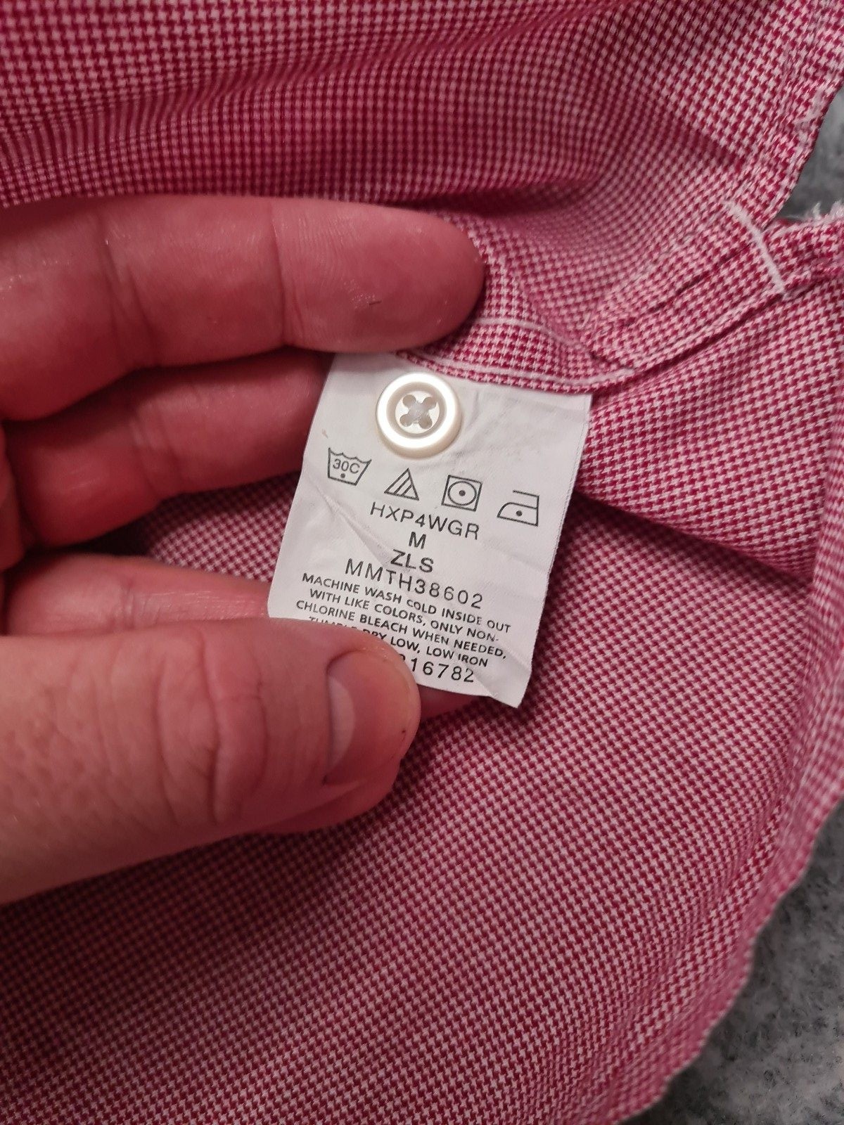 Wrangler Red Check Cotton Short Sleeve Shirt Medium 1133 image 7