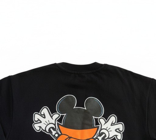 Disney Parks 2024 Skeleton Vampire Mickey Mouse Halloween Sweatshirt Black M image 10