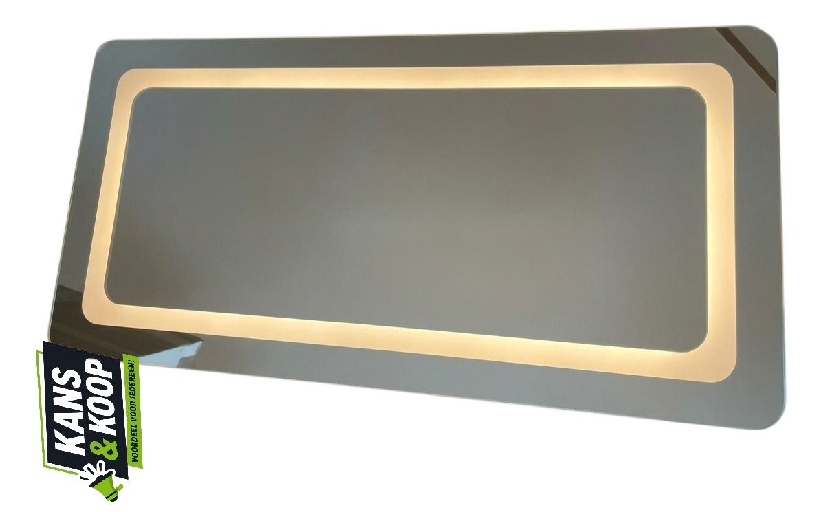 LED Badkamerspiegel / Wandspiegel met Verlichting (40 x 80 cm) image 2