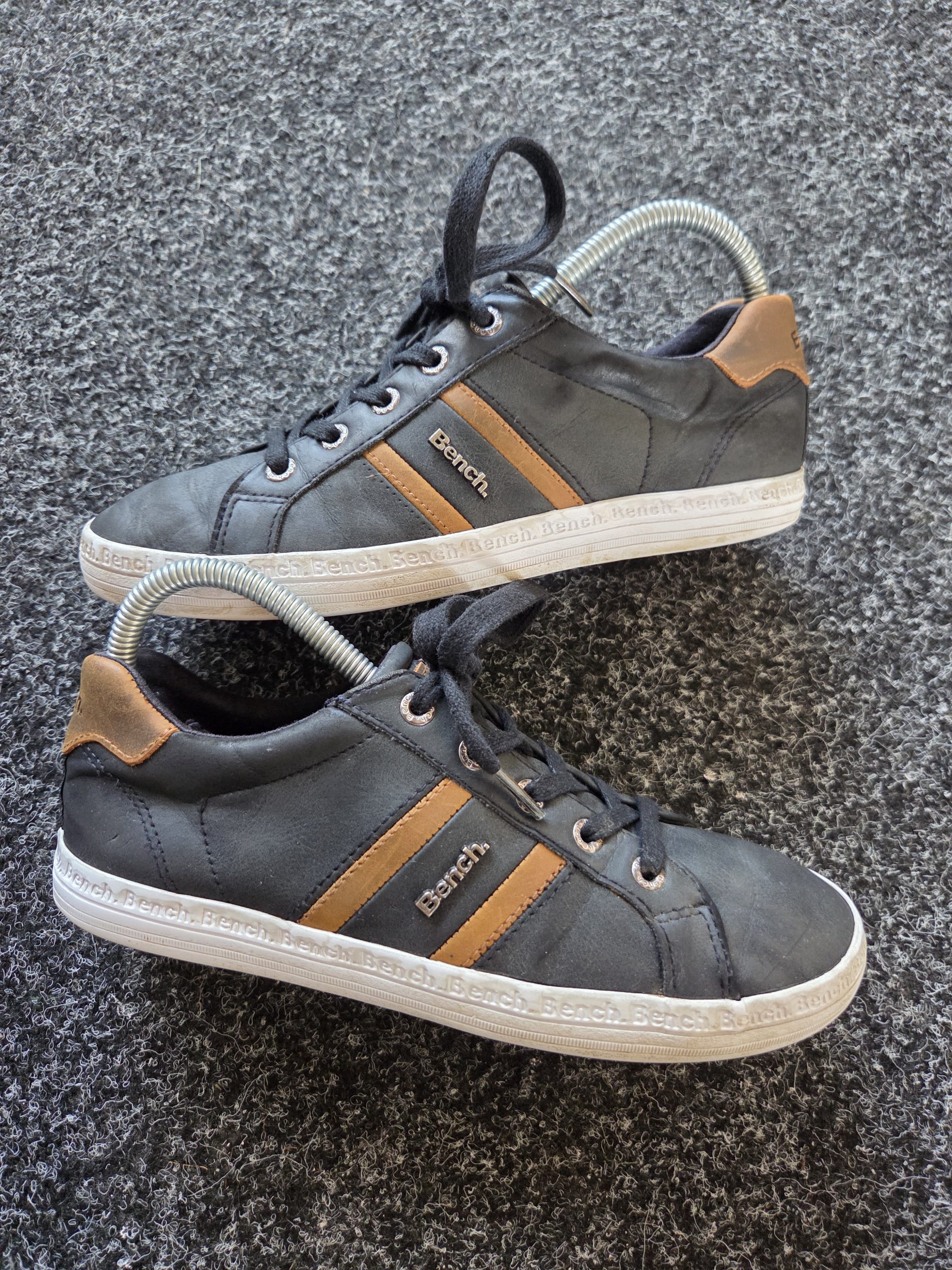 Bench Grainger Classic Women's Trainers Black Tan UK 5