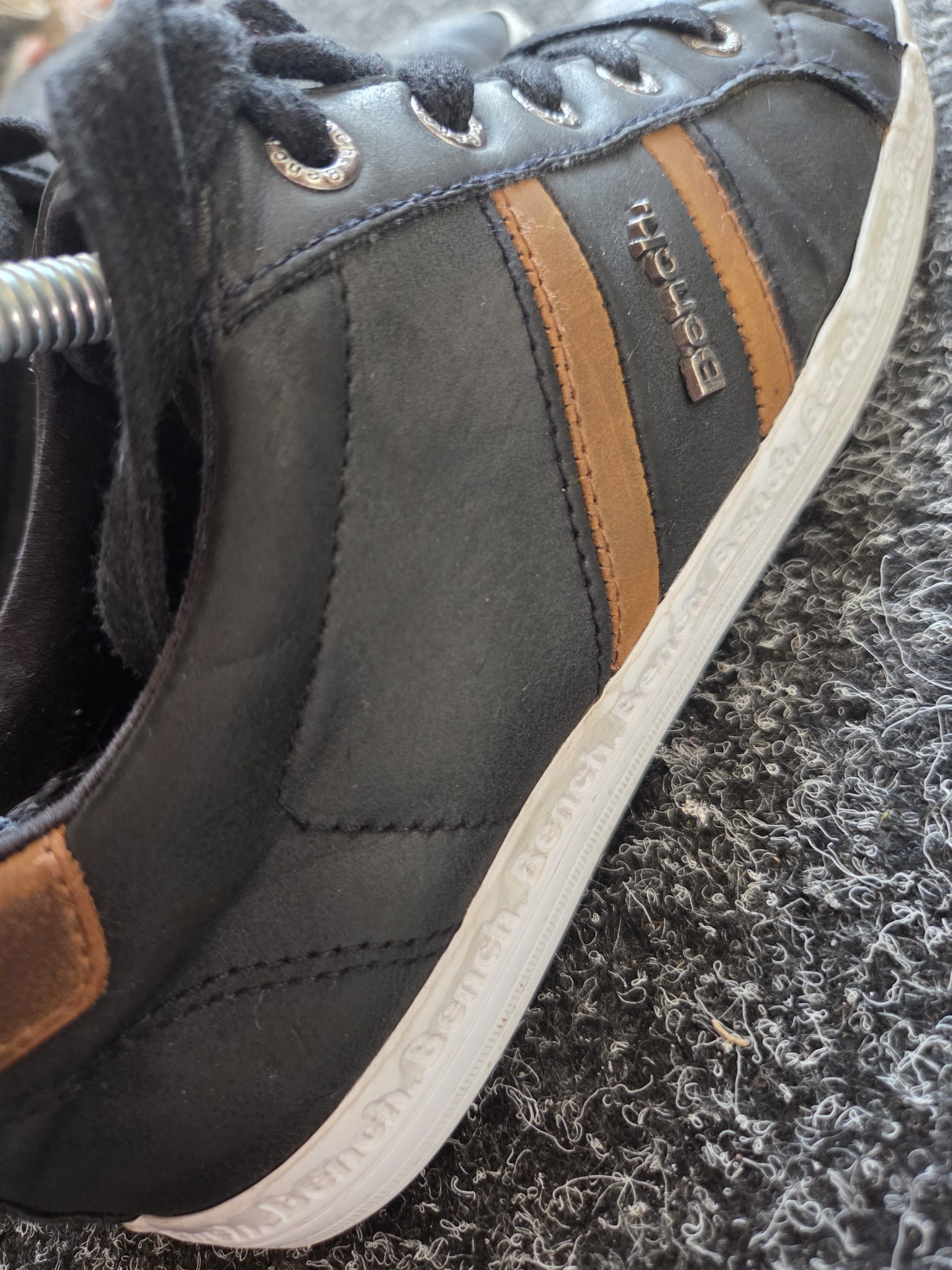 Bench Grainger Classic Women's Trainers Black Tan UK 5 image 7