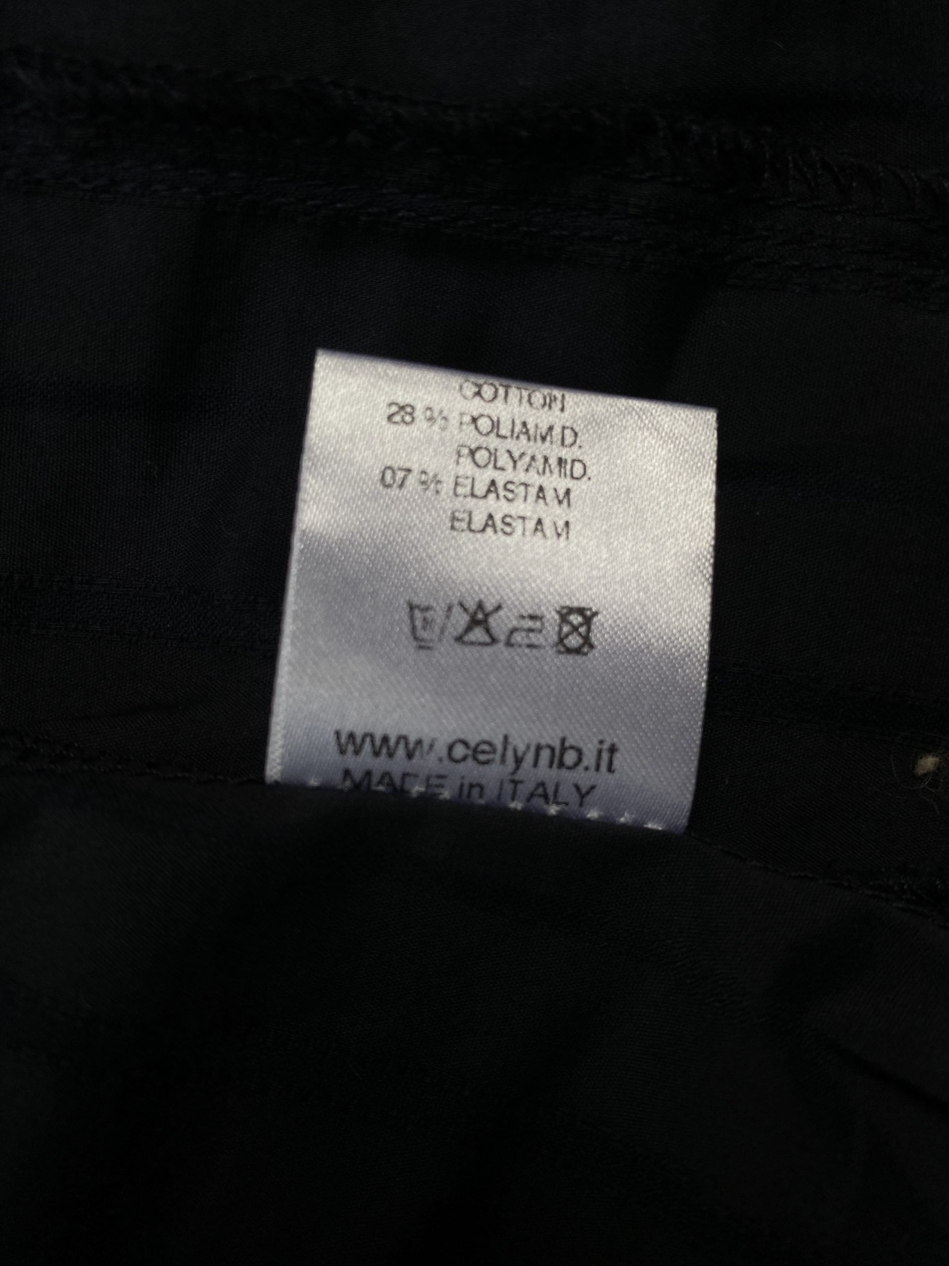 Celyn B. Women's Black Button-Up Shirt Size 40 Cotton image 7