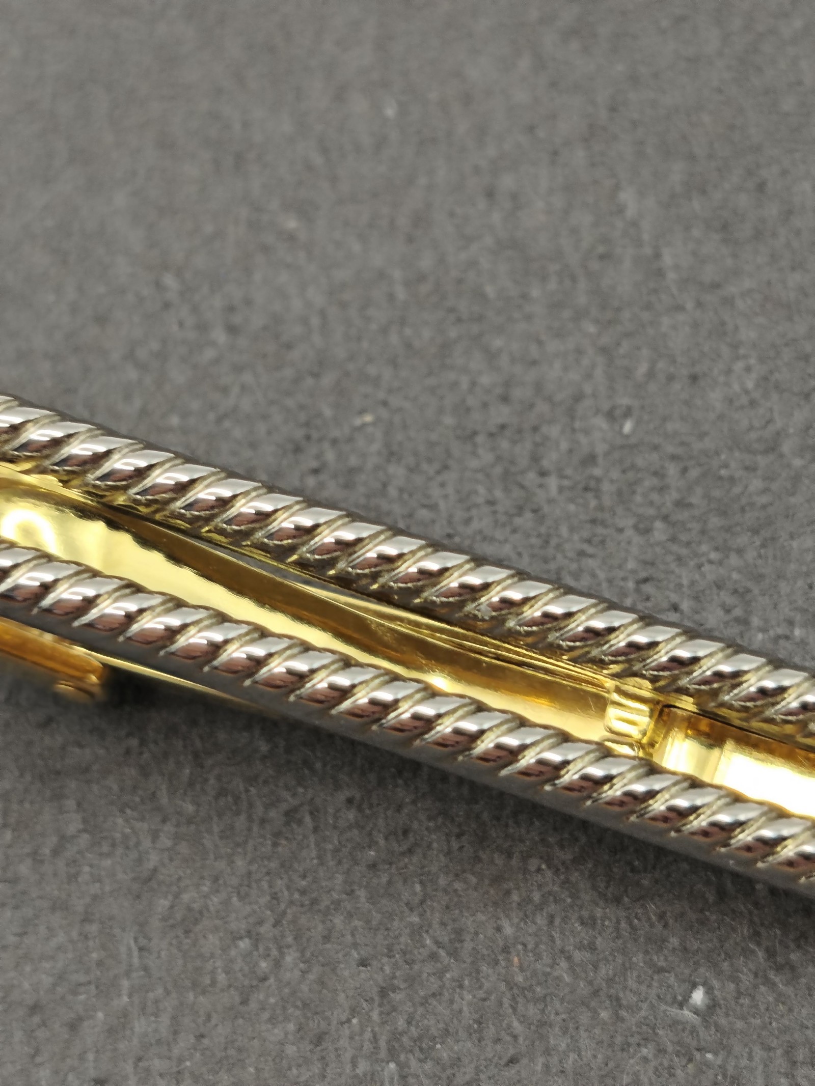 Dunhill Silver & Gold tone Men's Tie Clip Other image 10