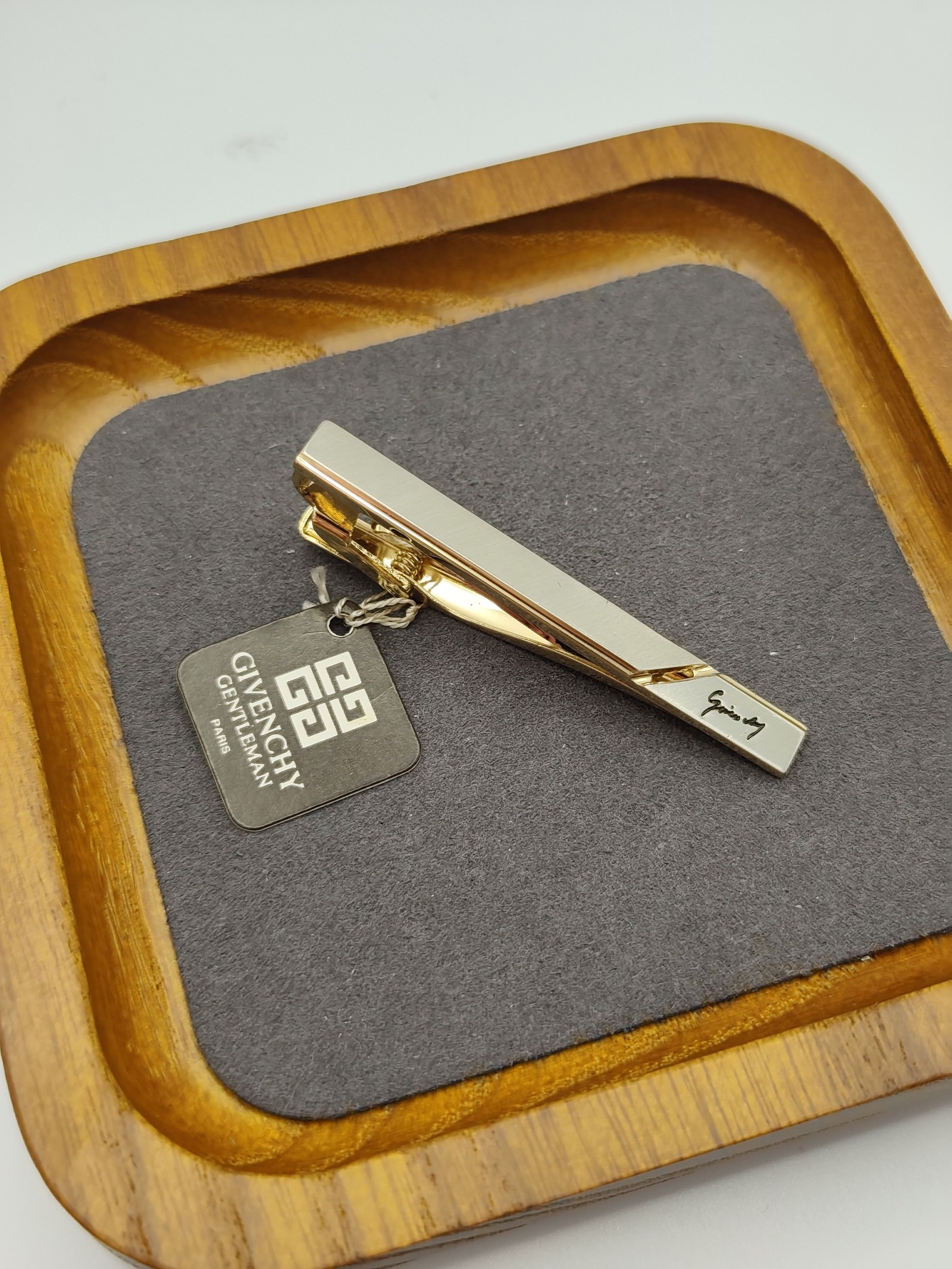 Givenchy Gold Tone Gentleman Tie Clip Other image 3