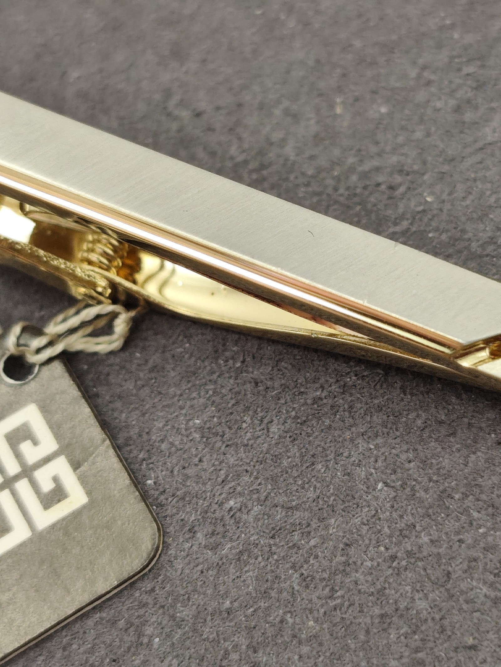 Givenchy Gold Tone Gentleman Tie Clip Other image 5