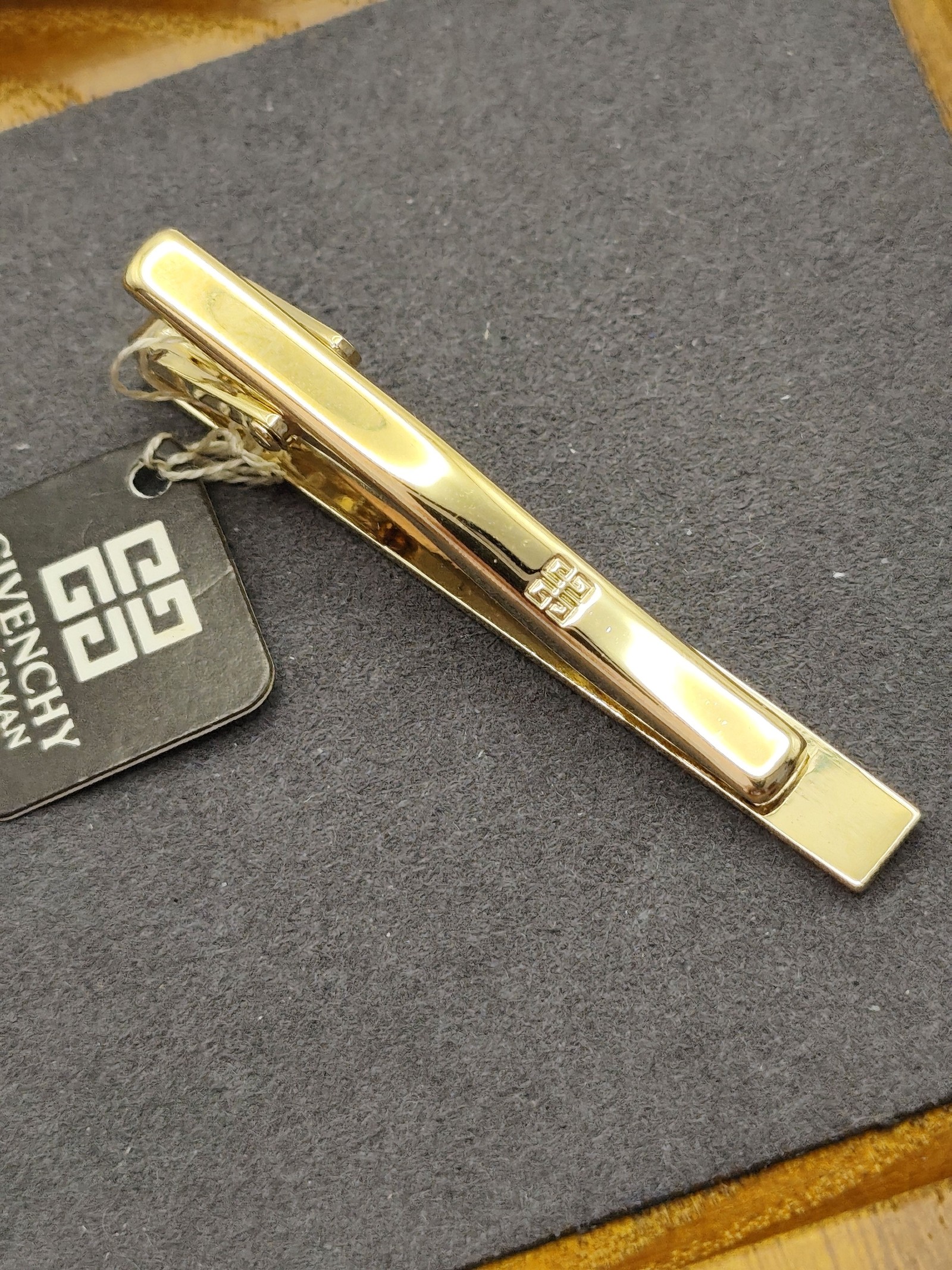 Givenchy Gold Tone Gentleman Tie Clip Other image 8