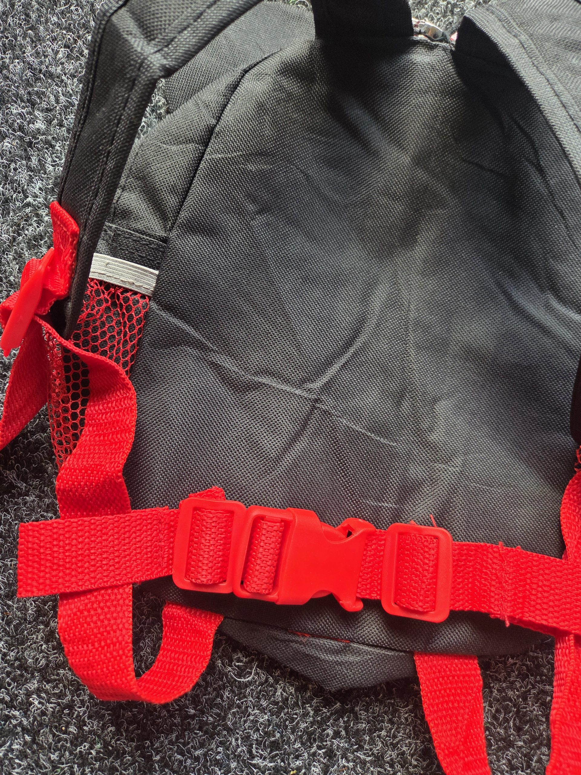 Disney Minnie Mouse Toddler Backpack with Safety Harness Leash Black Red image 9